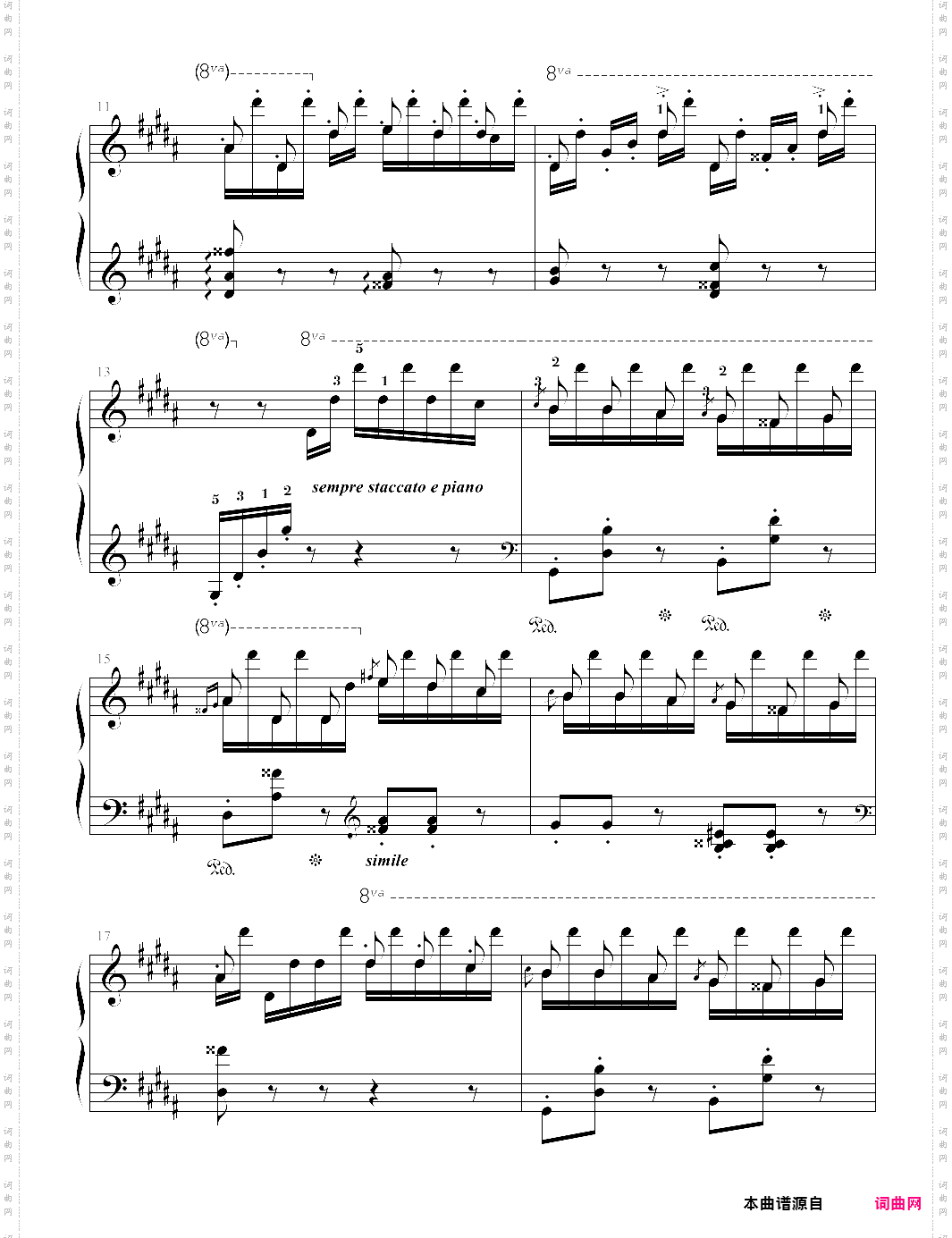 etude iii