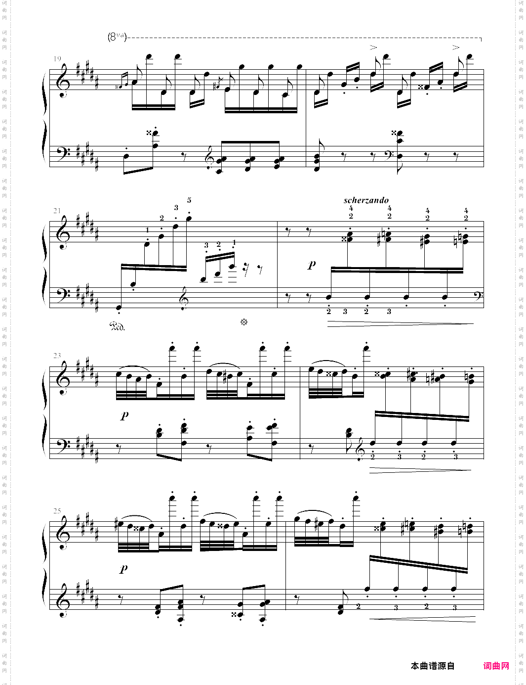 etude iii