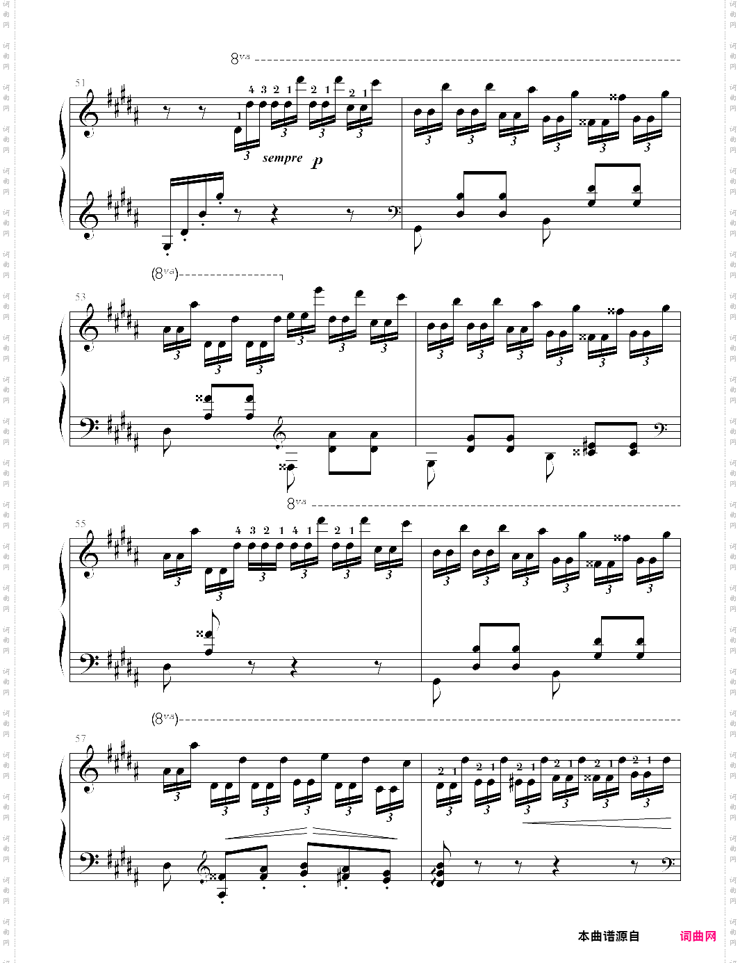 etude iii