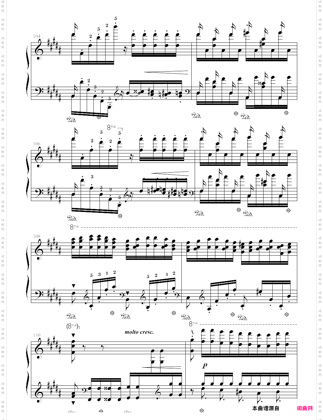 etude iii