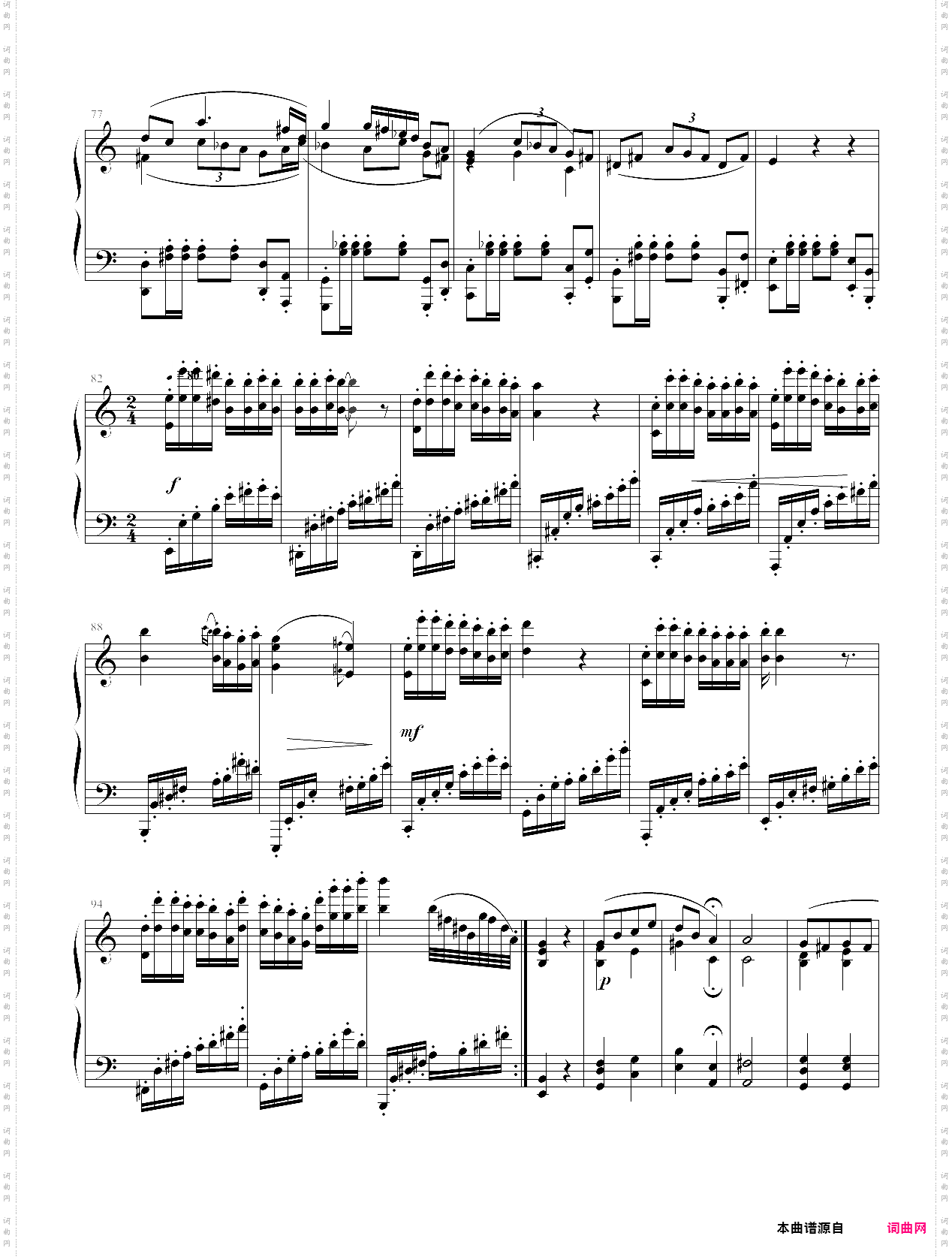 rhapsody in c major