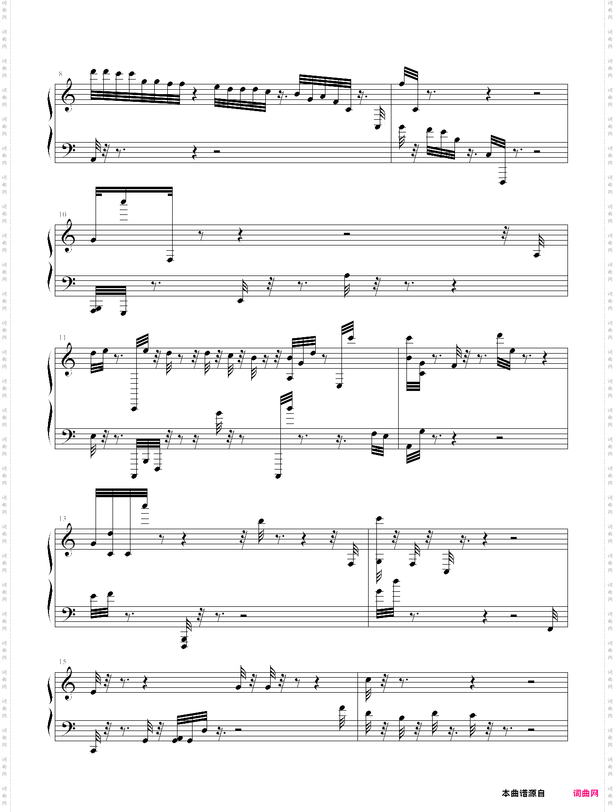世界上最快的曲子