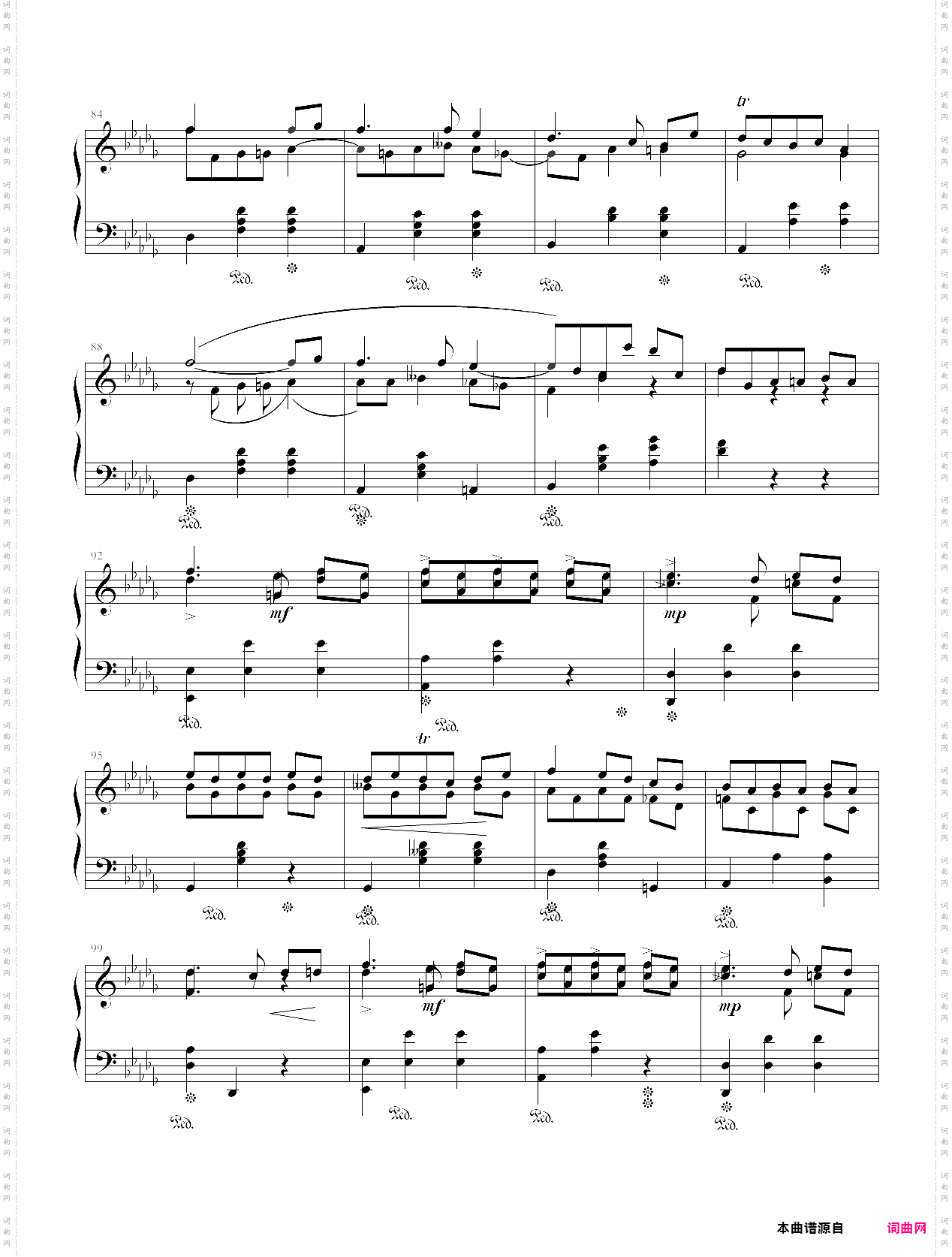 肖邦圆舞曲op·70 nr3