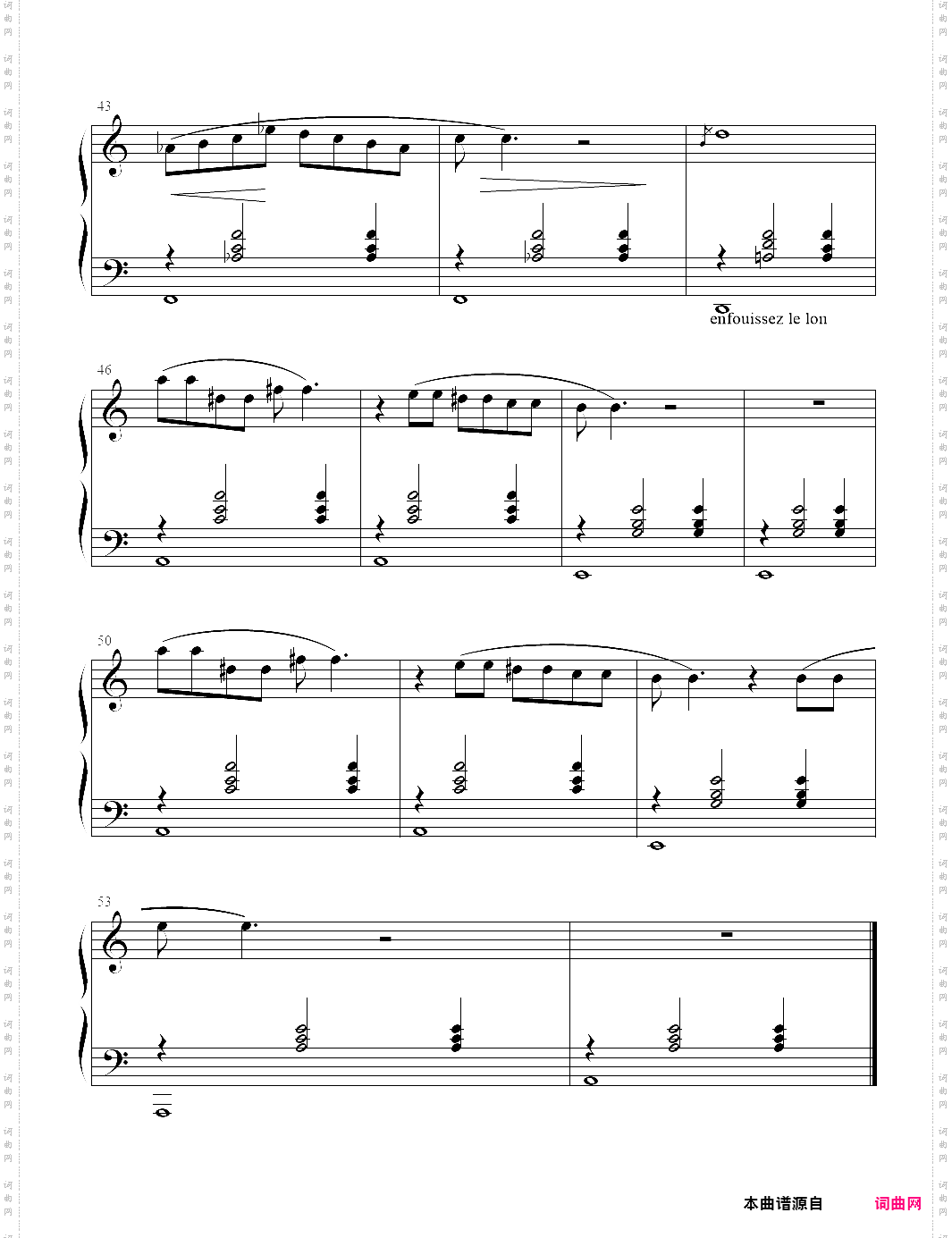 gnossienne no·3玄秘曲第三号