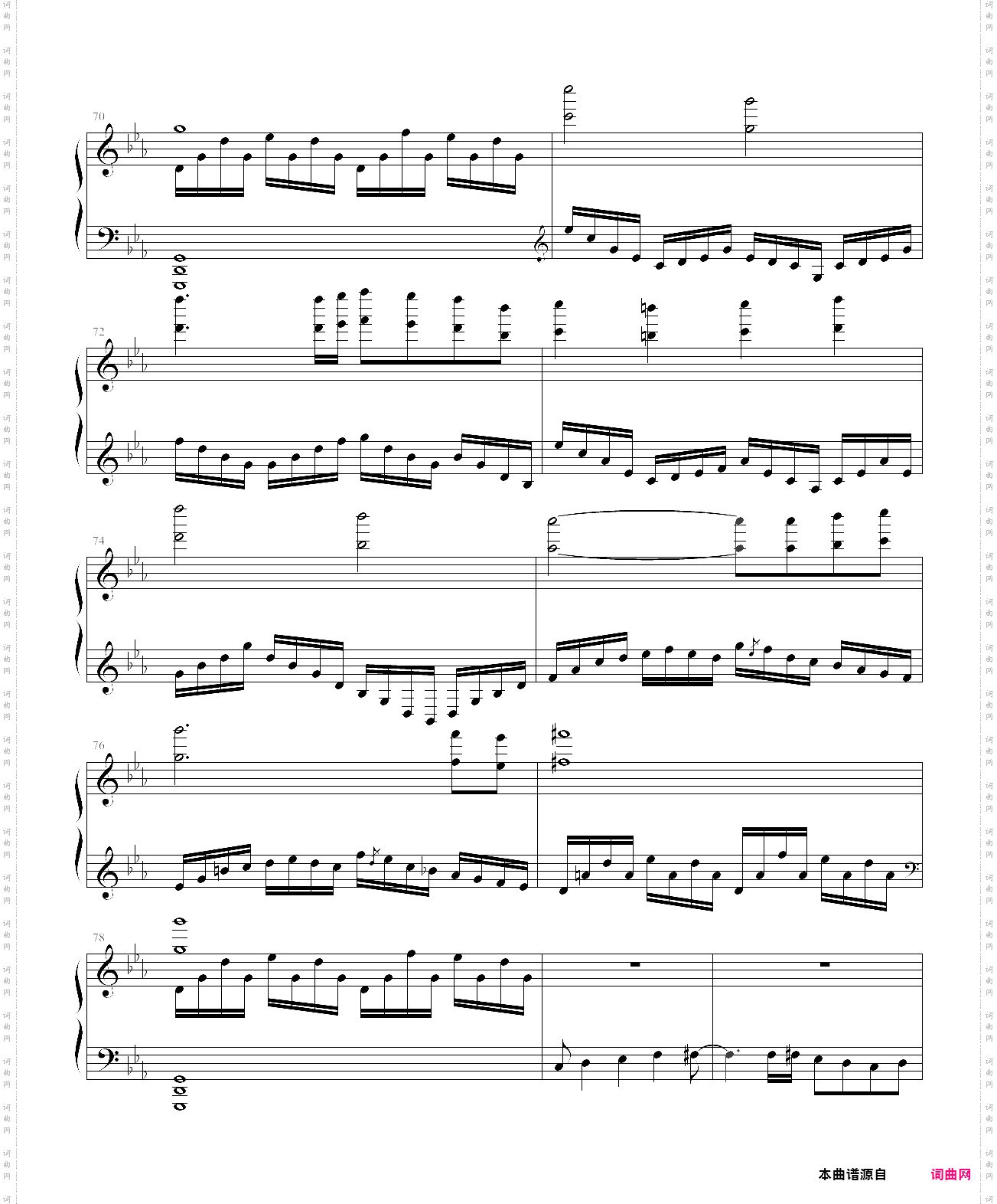 deemo / cytus - the red coronation 钢琴协奏谱