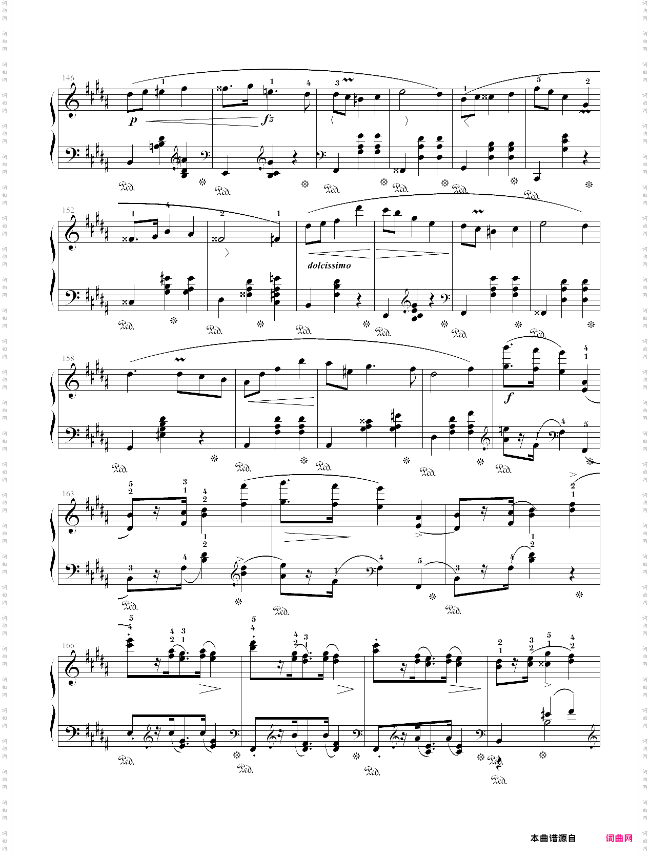 肖邦-马祖卡 op·33 no·4