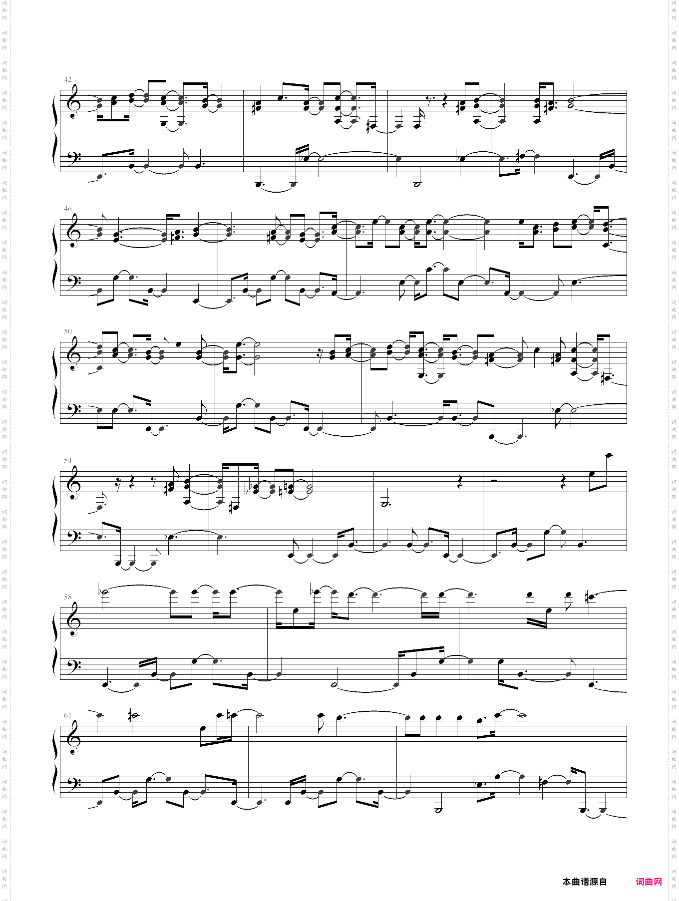 variazione di un tango