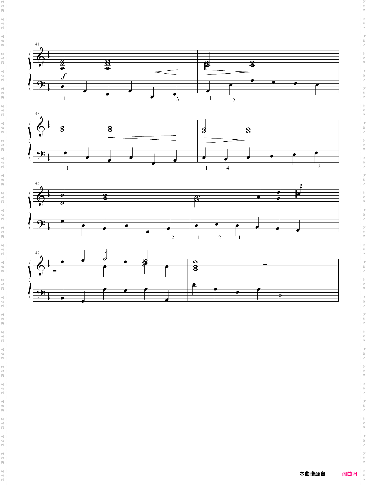 跟着朗朗学钢琴3 no·21萨拉班德