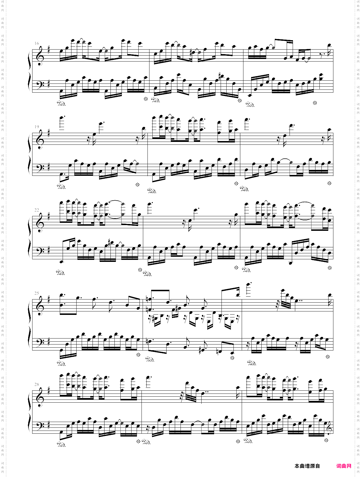 bebu silvettes piano-live version爱情公寓背景音乐