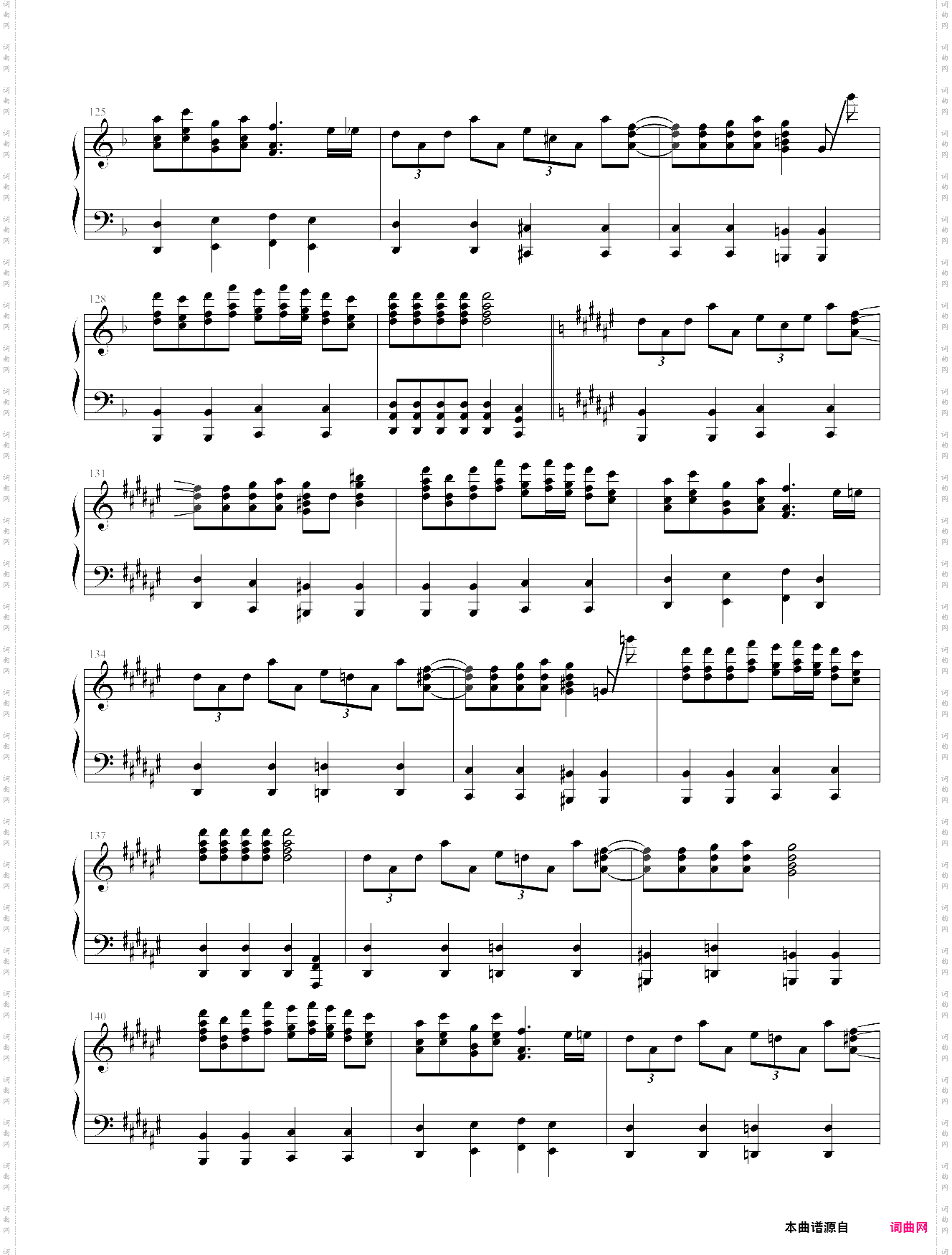 死亡华尔兹 难 人能弹