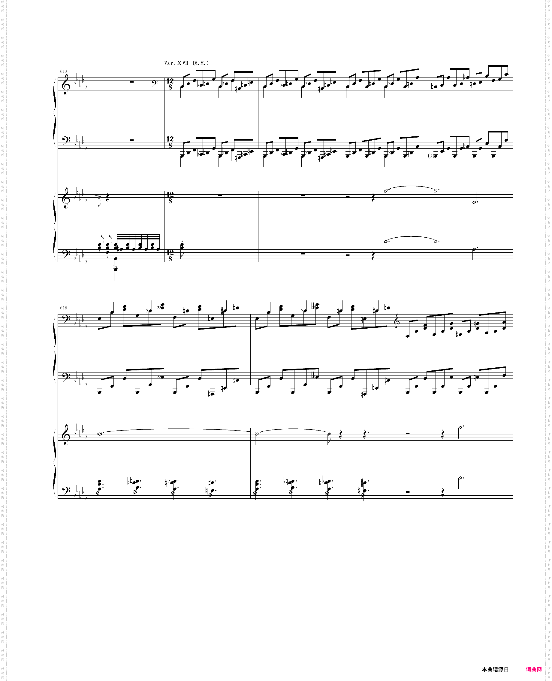 帕格尼尼主题狂想曲-rhapsody on a theme by pagenini