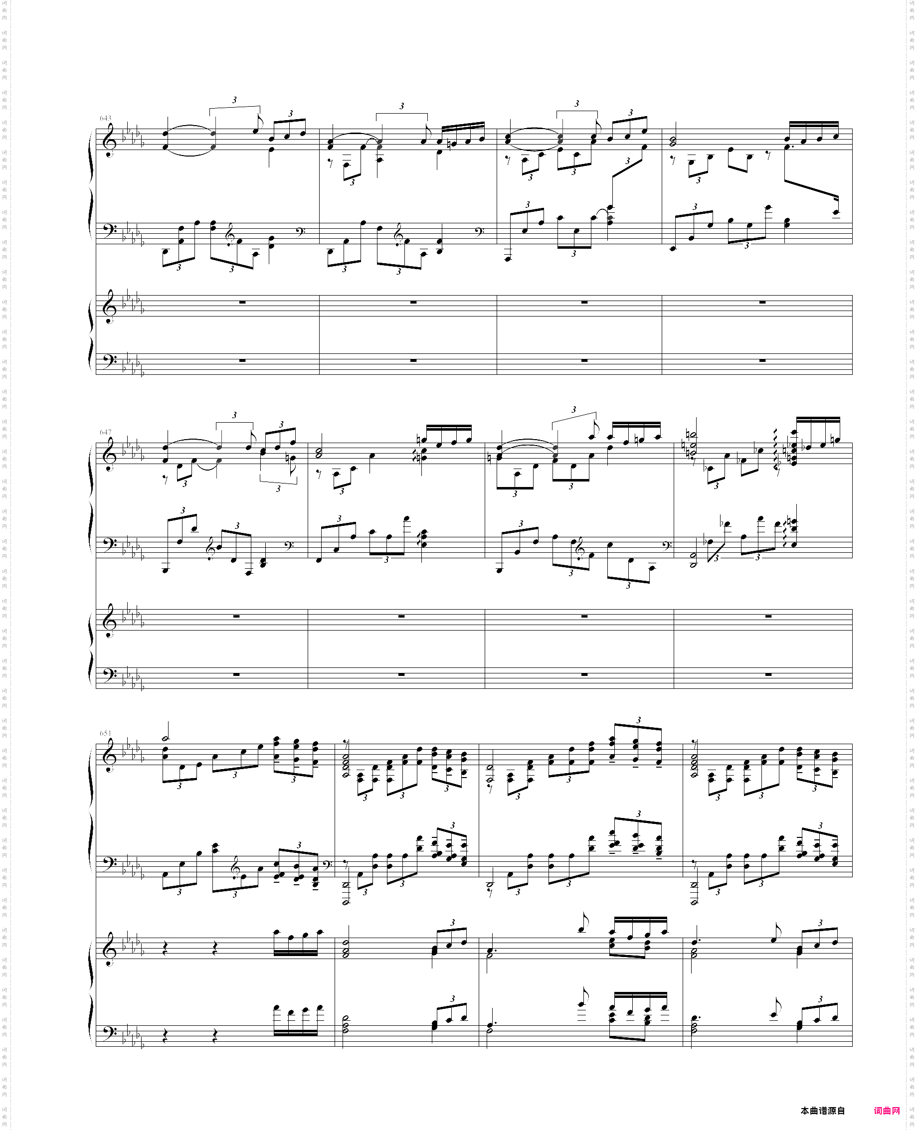 帕格尼尼主题狂想曲-rhapsody on a theme by pagenini
