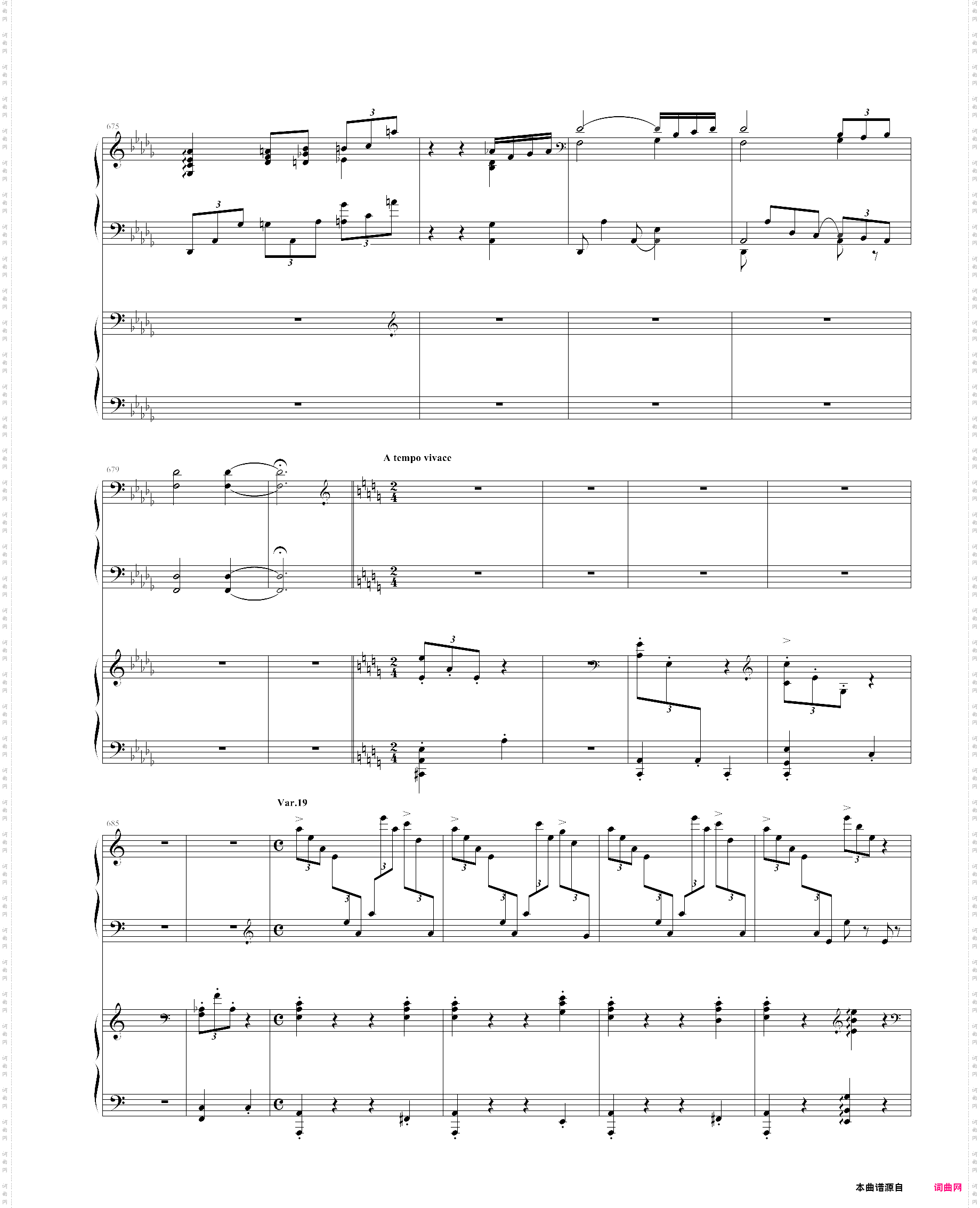 帕格尼尼主题狂想曲-rhapsody on a theme by pagenini