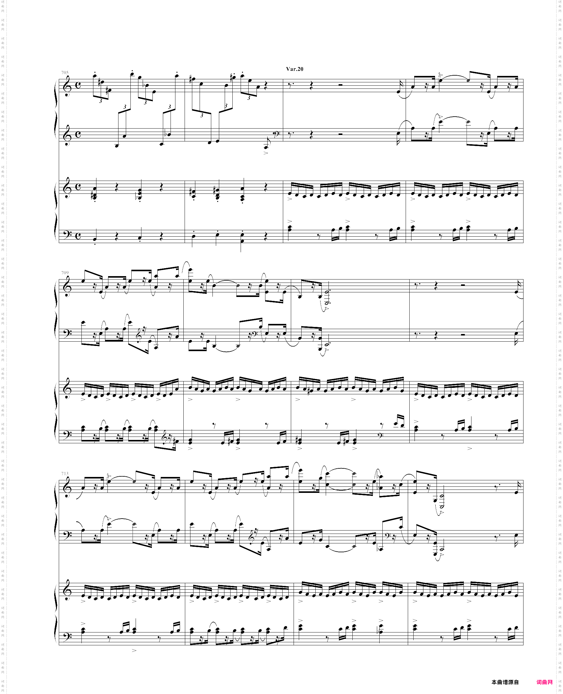 帕格尼尼主题狂想曲-rhapsody on a theme by pagenini