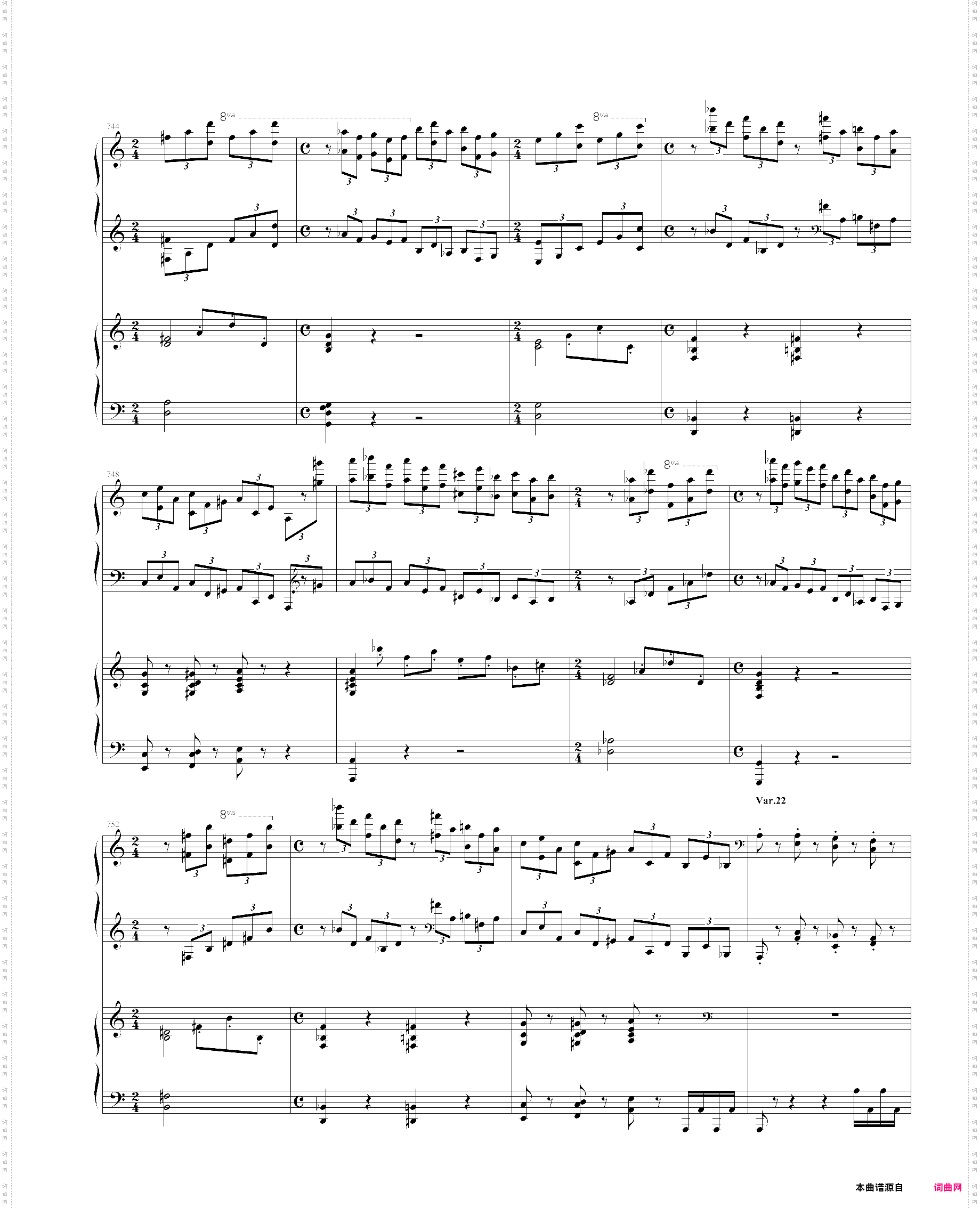 帕格尼尼主题狂想曲-rhapsody on a theme by pagenini