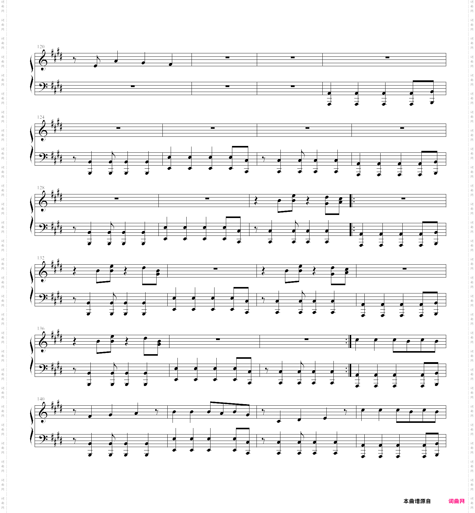 love story meets viva la vida_伴奏二次修改