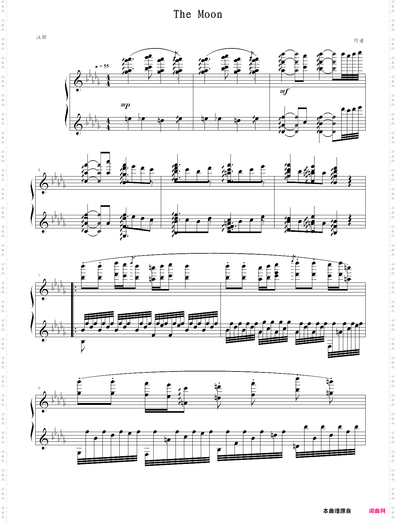 the moon_月光曲