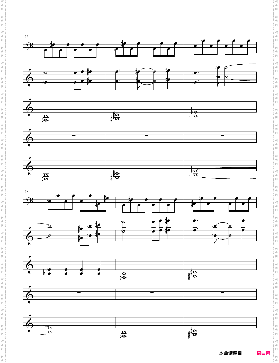 bad apple钢琴版2
