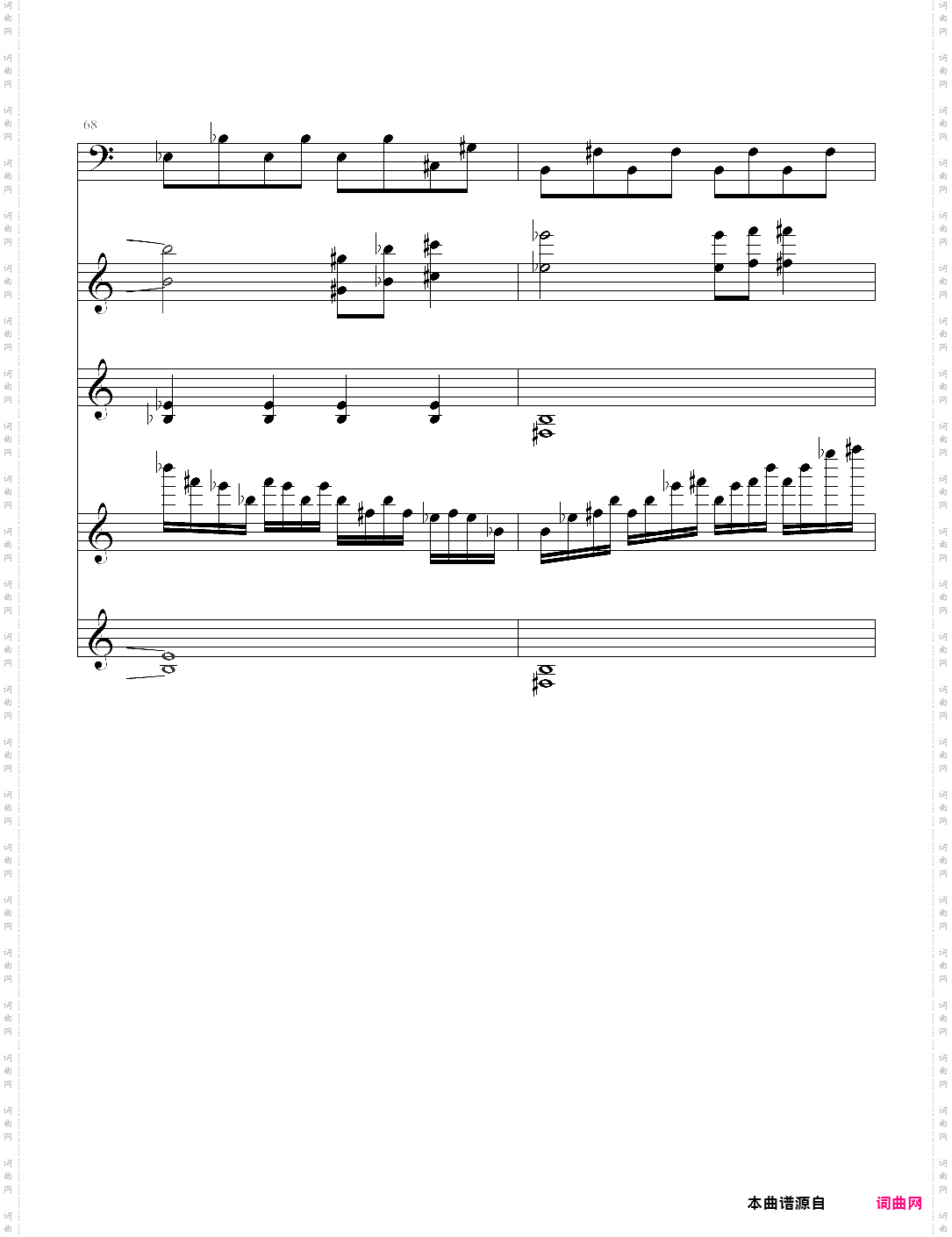 bad apple钢琴版2