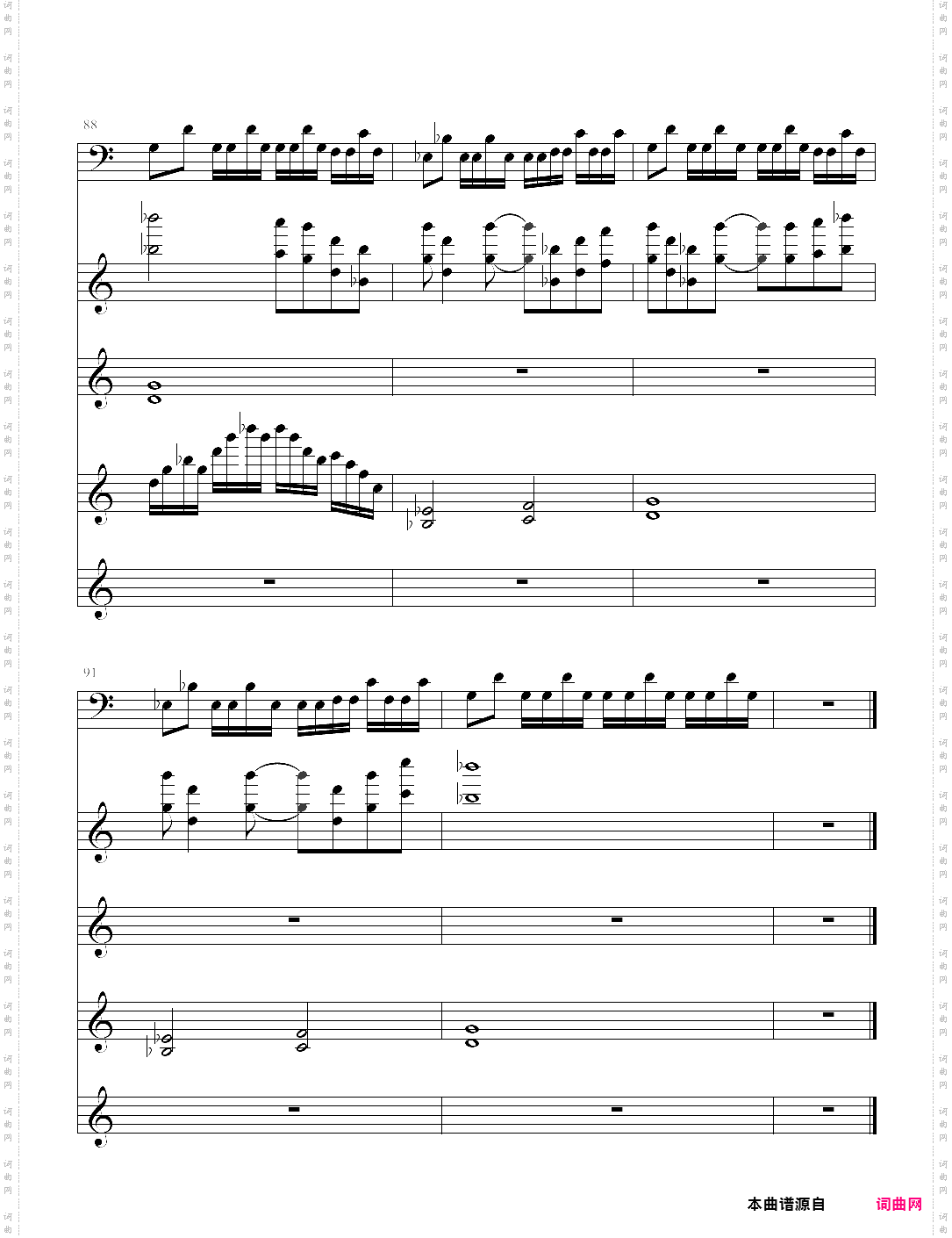 bad apple钢琴版2