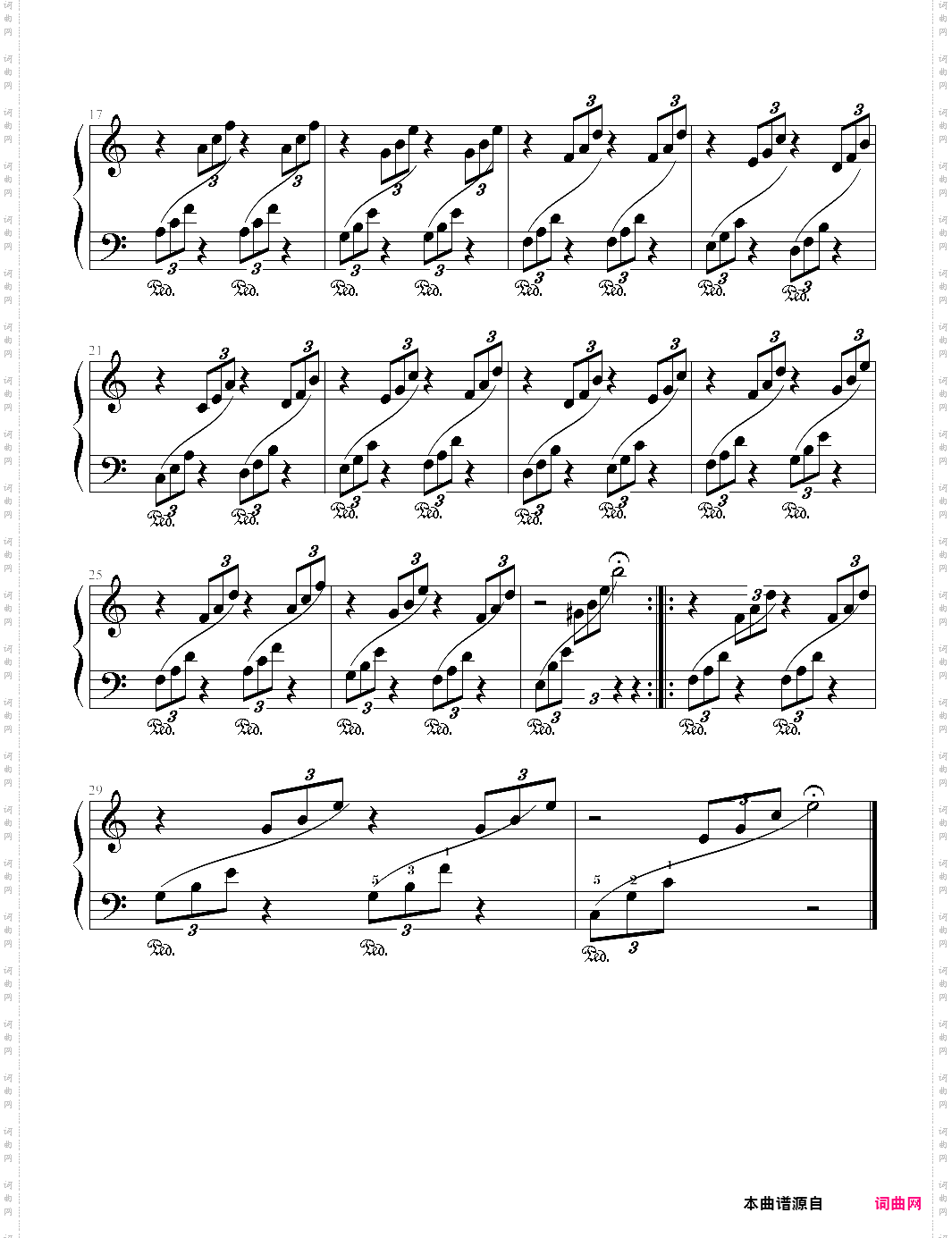 快乐钢琴4课程5·a小调前奏曲