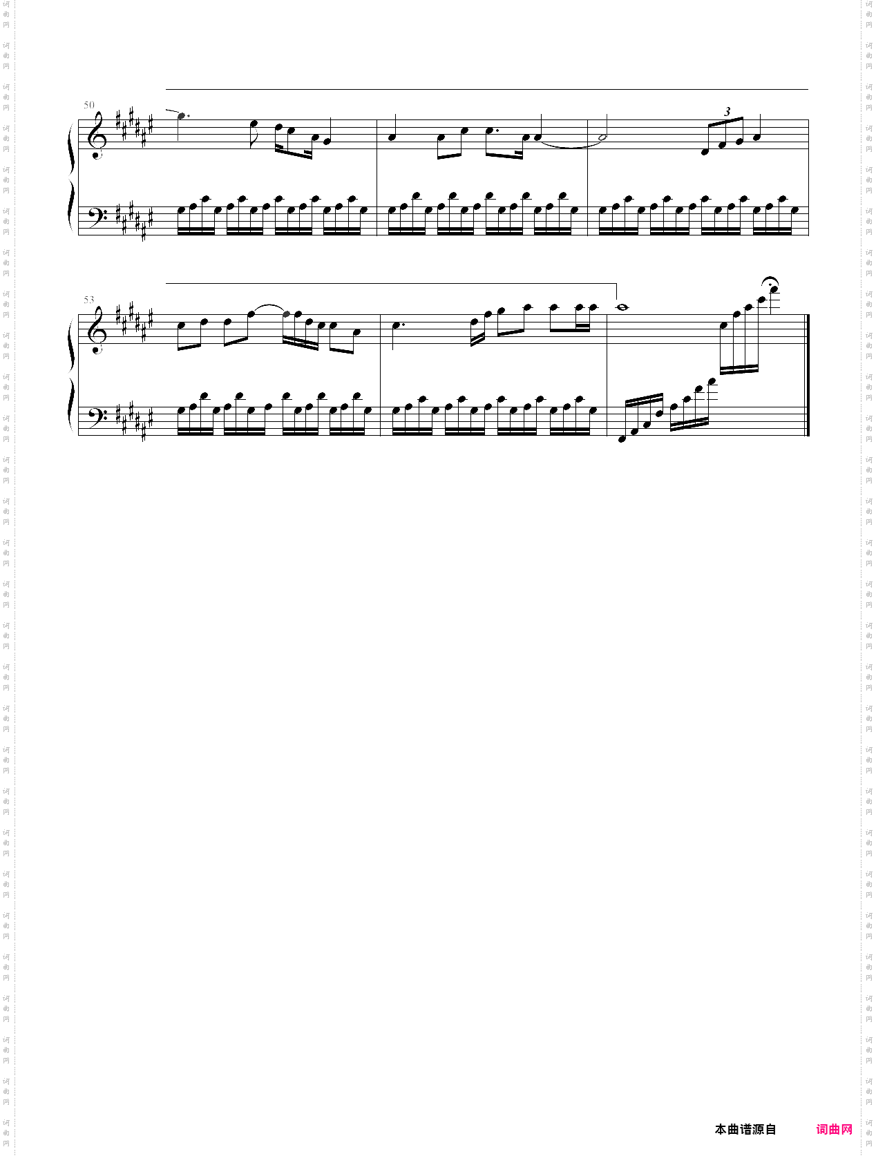 吻别钢琴独奏-金龙鱼版