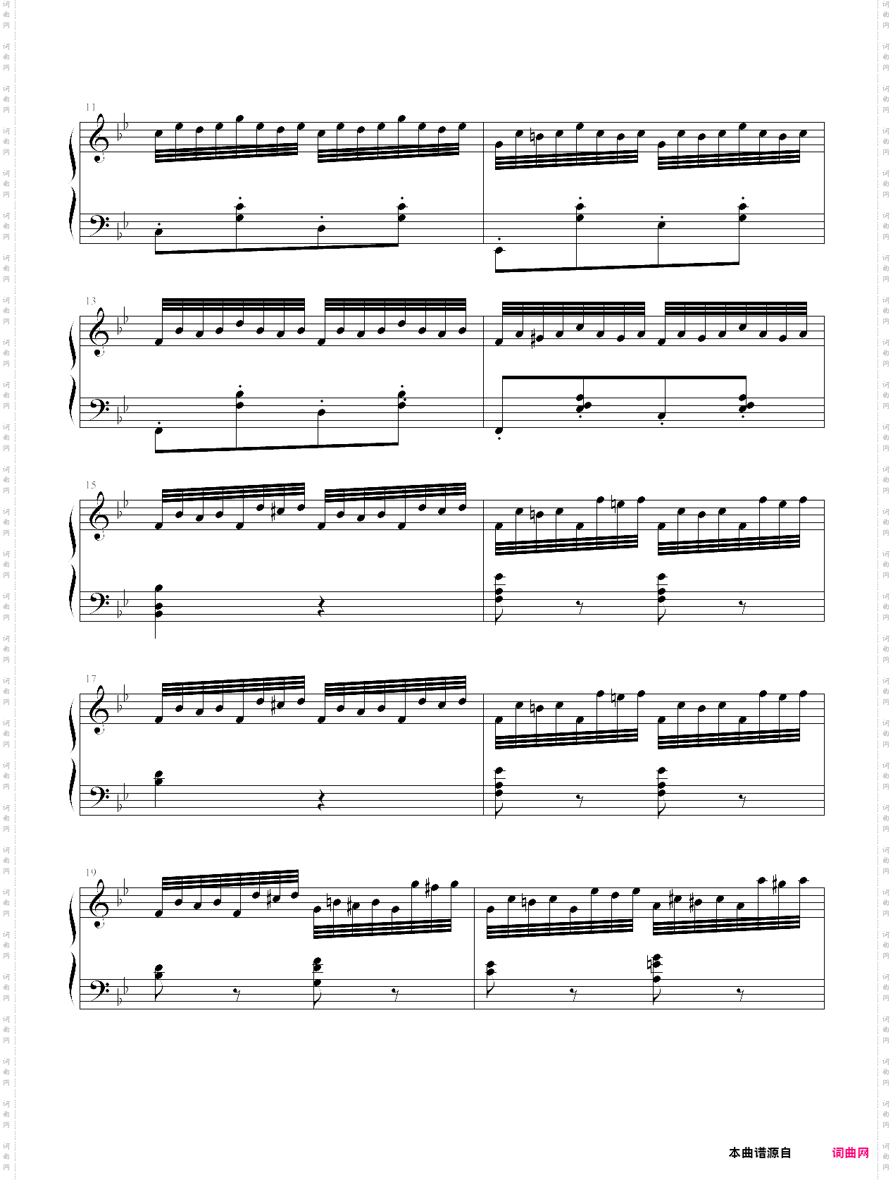 车尔尼练习曲 636 10