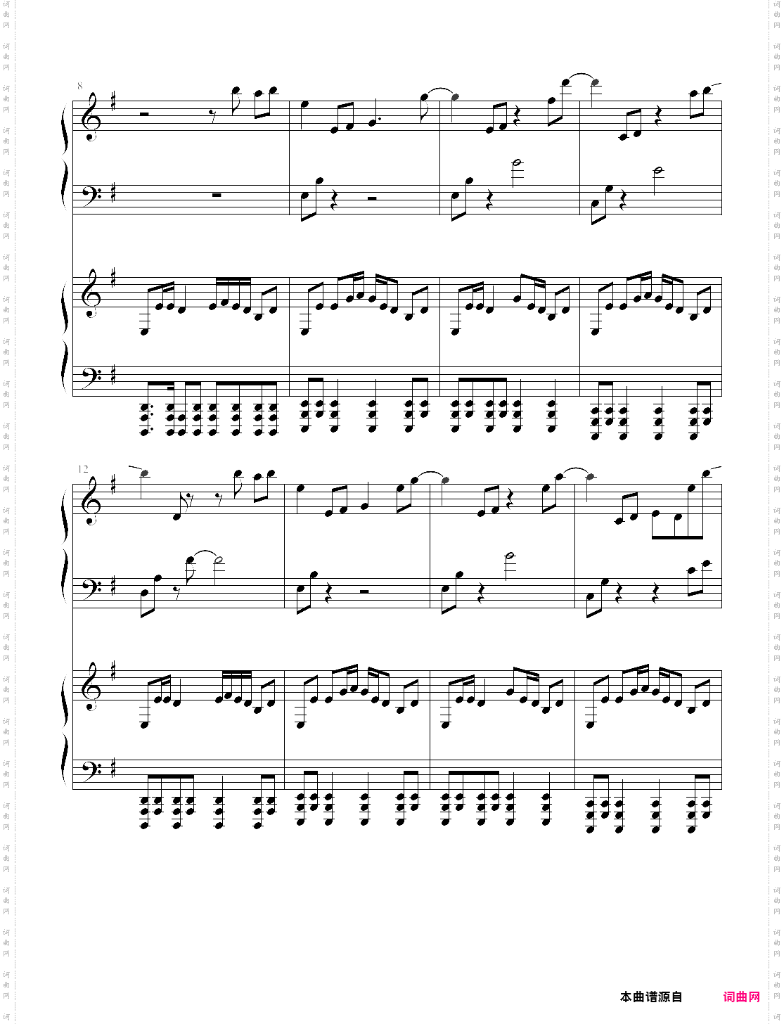 saika 【双钢琴】 deemo 游戏歌曲