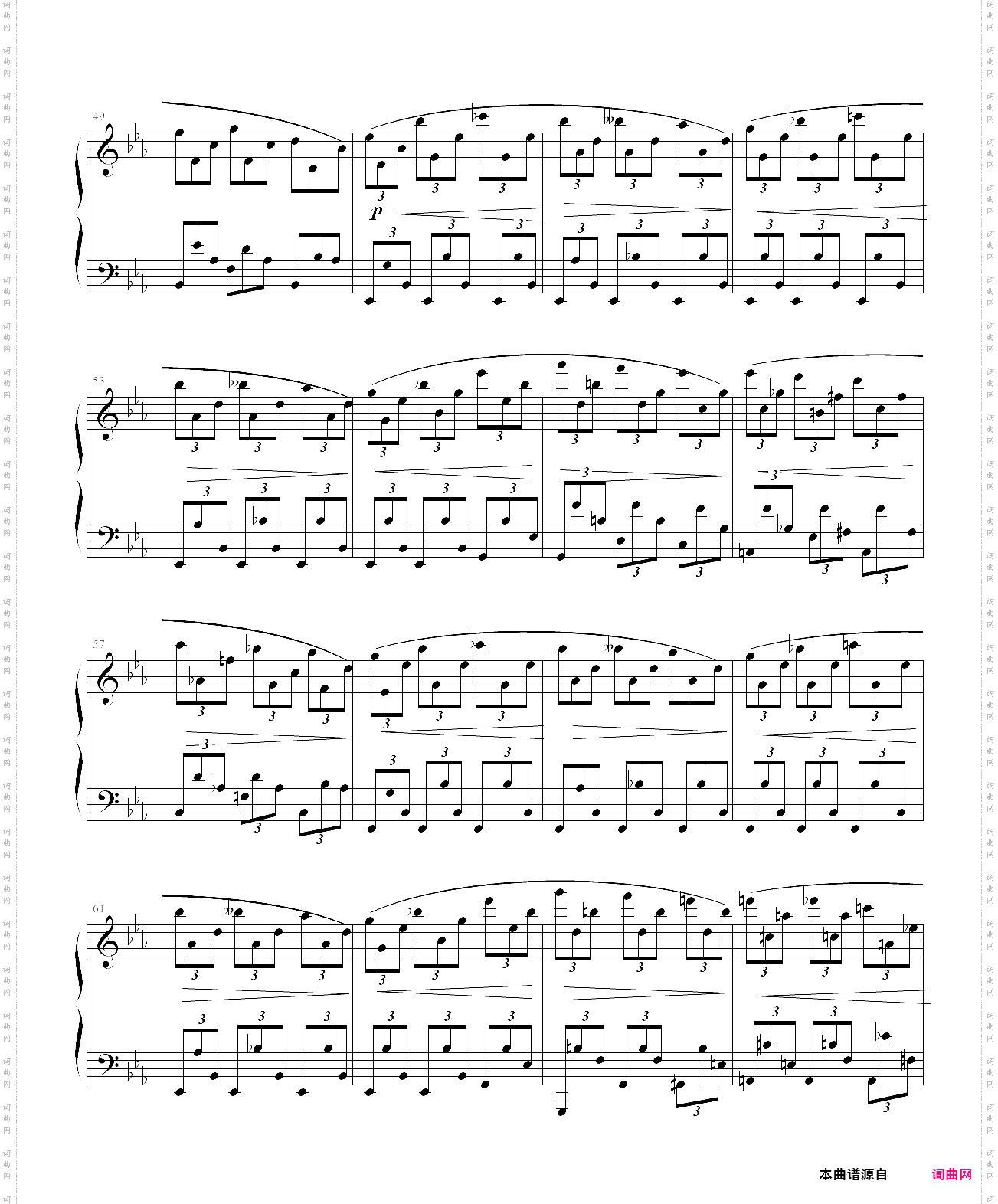 肖邦前奏曲_19