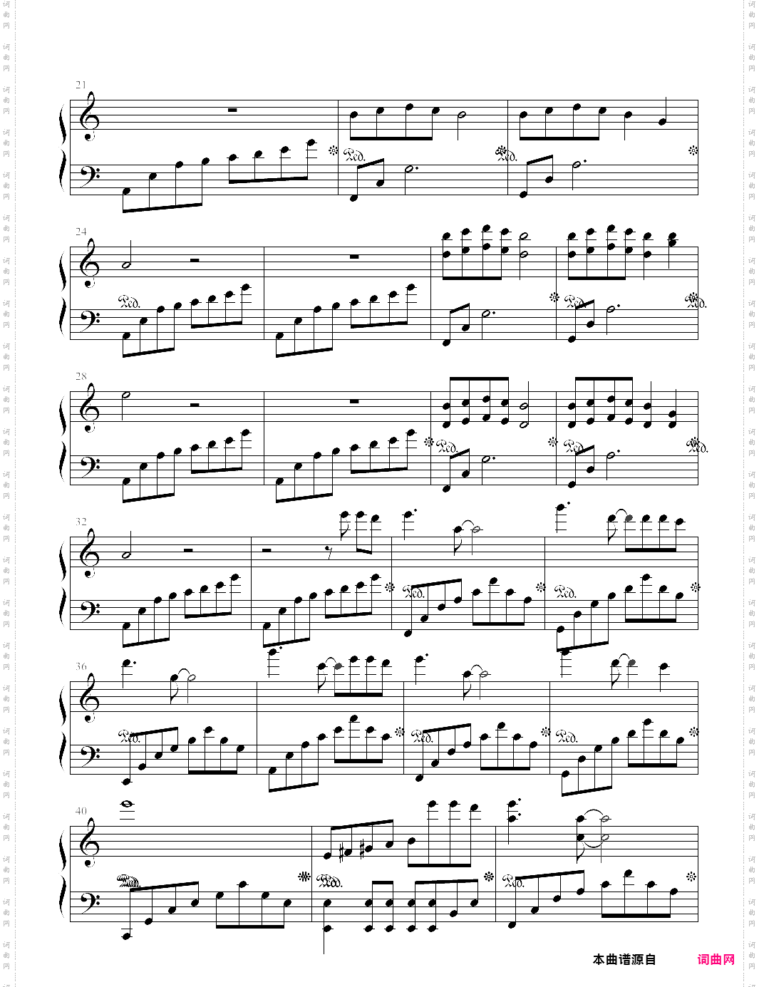 恋小调_成人学钢琴－练习曲06