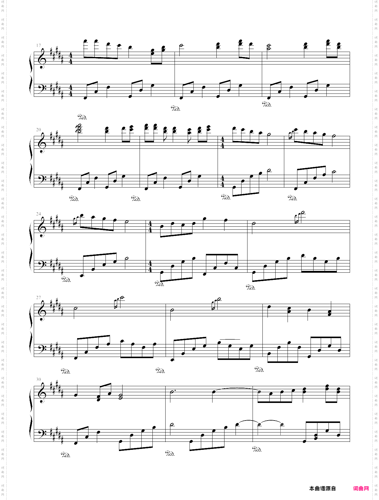 宇的钢琴曲