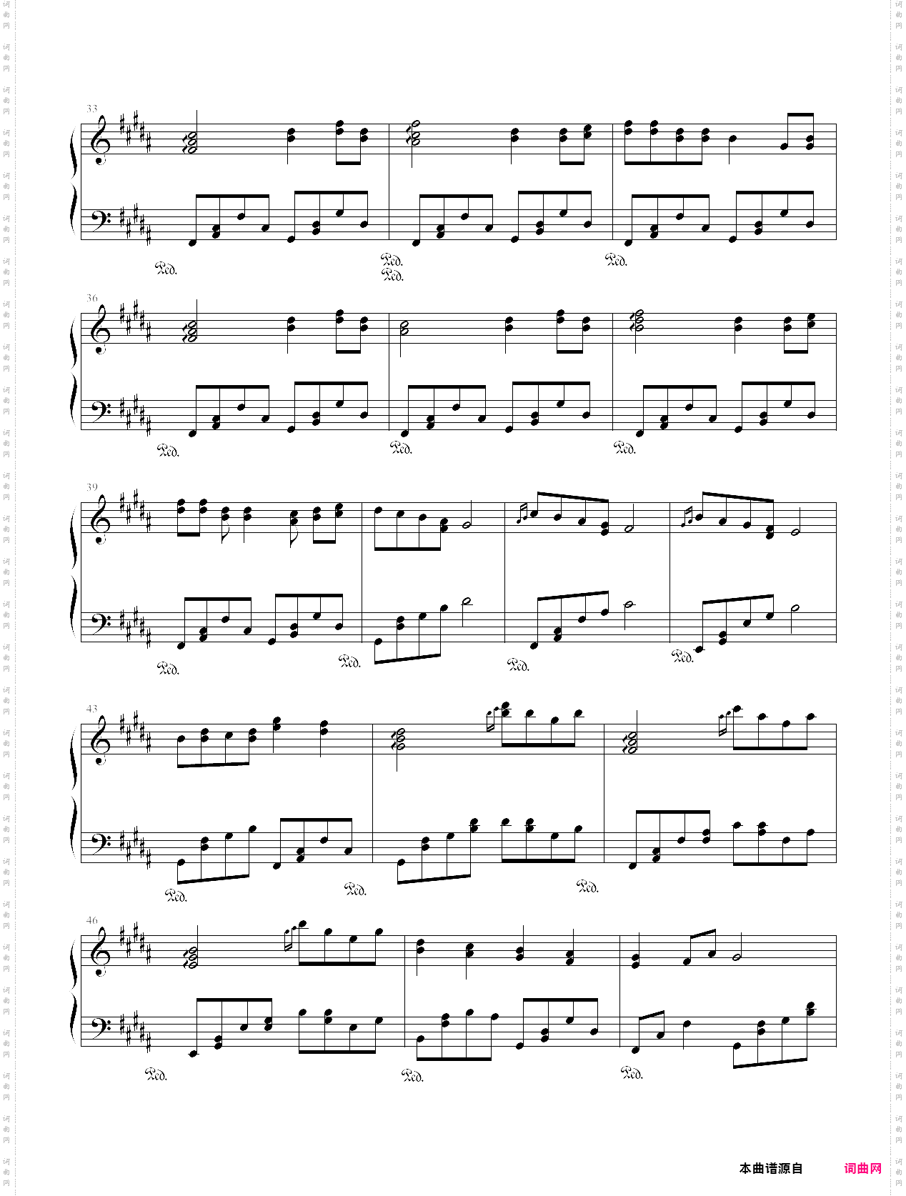 宇的钢琴曲
