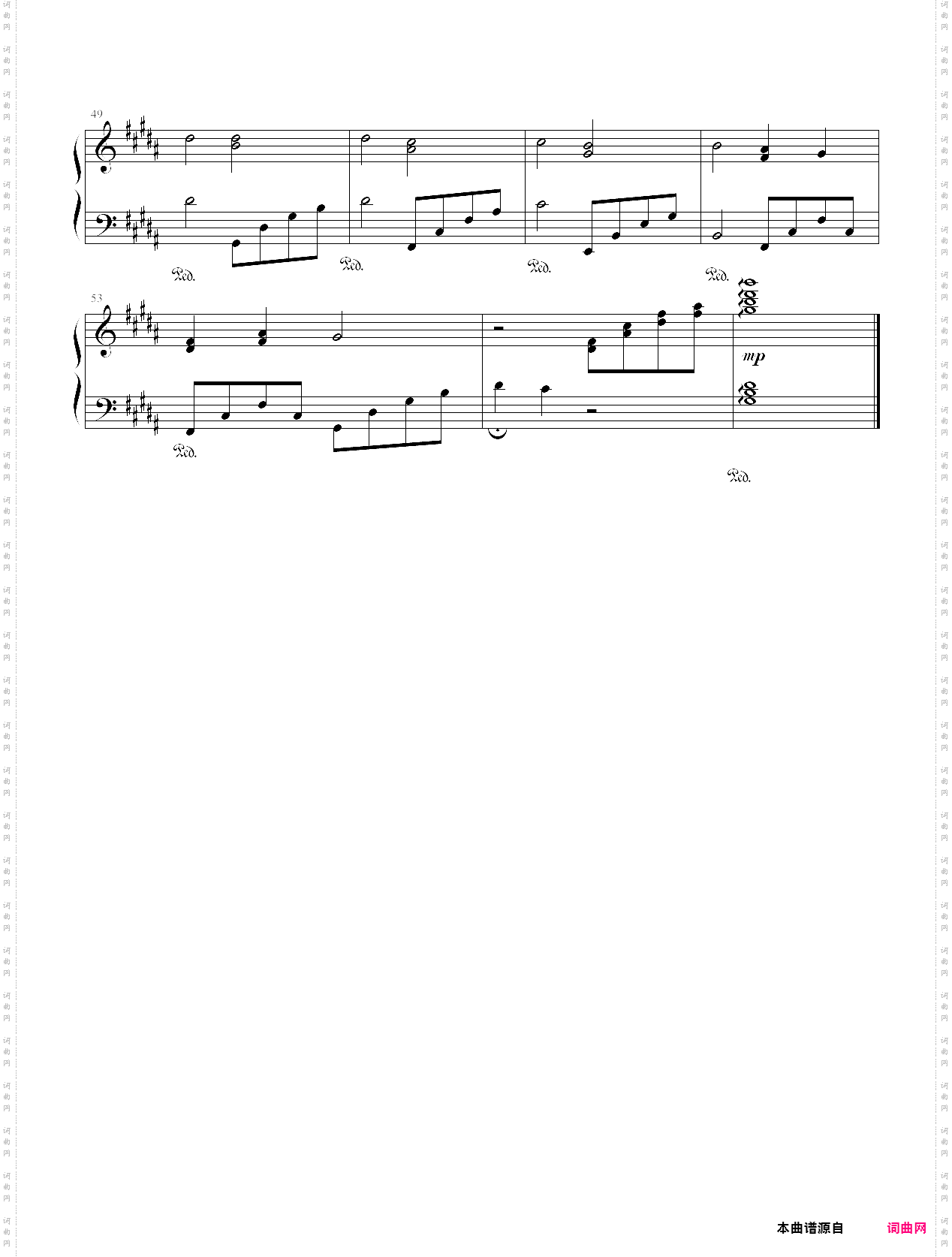 宇的钢琴曲