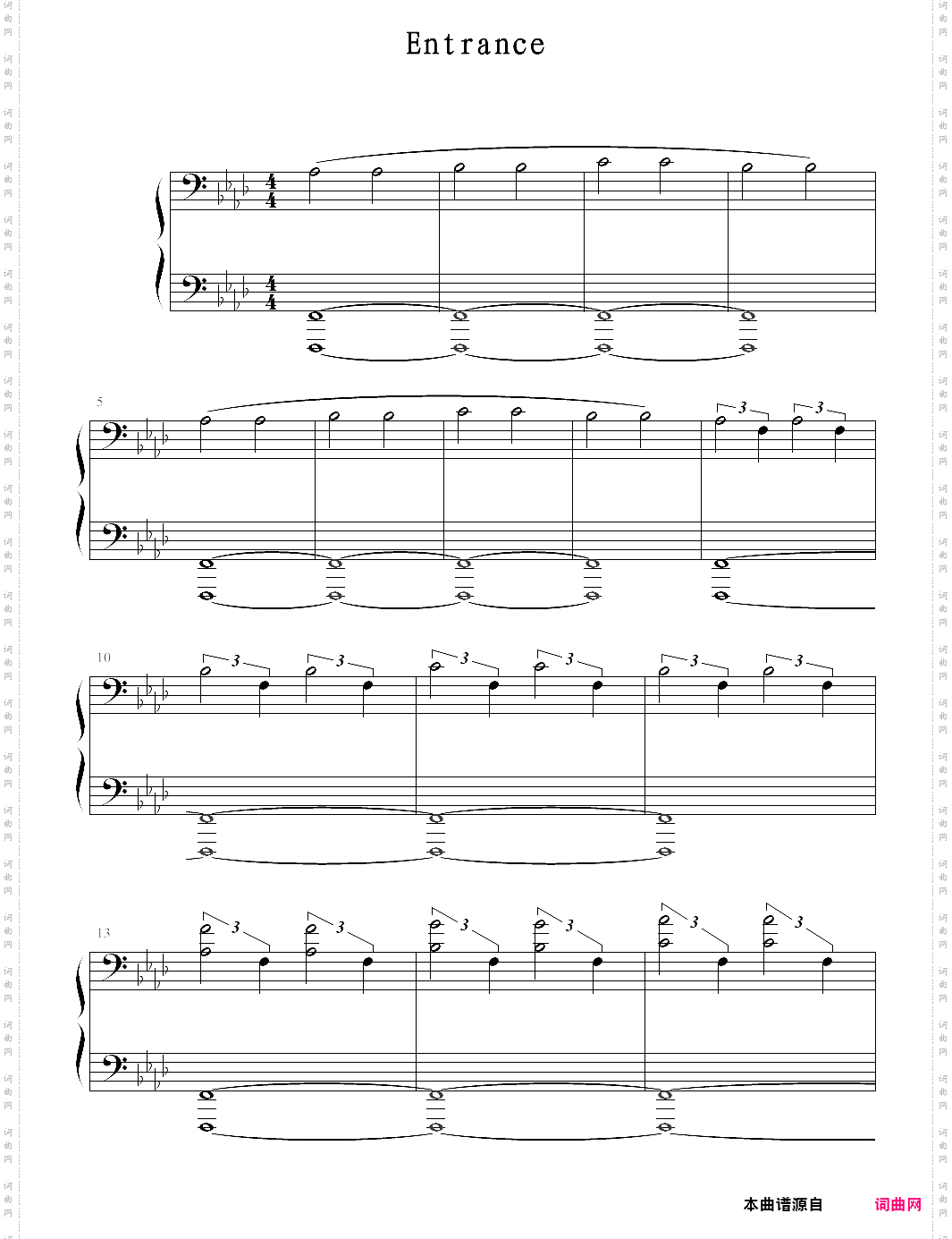 entrancecytus 第二章 游戏歌曲