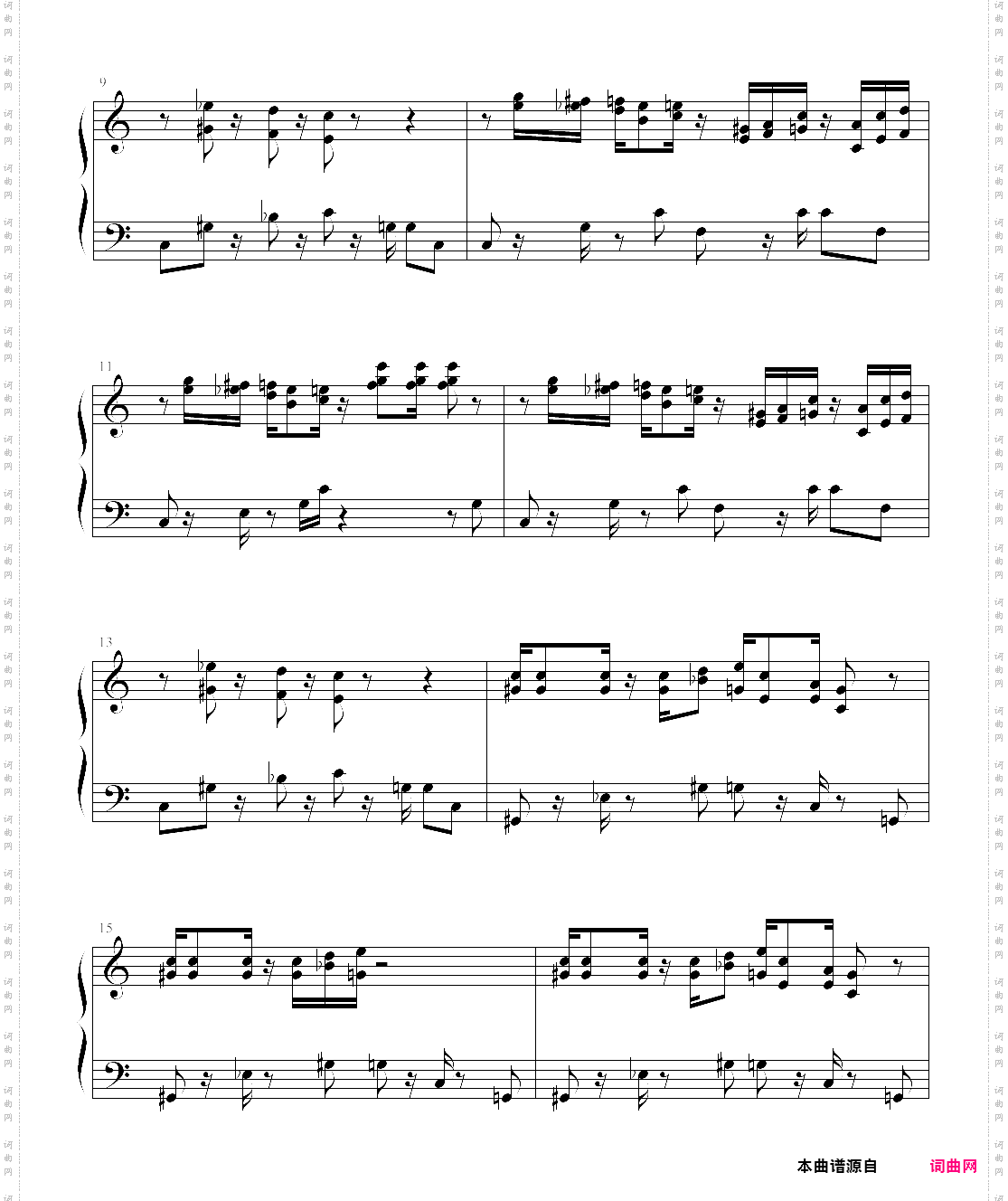 c大调 超级马里奧兄弟主题曲