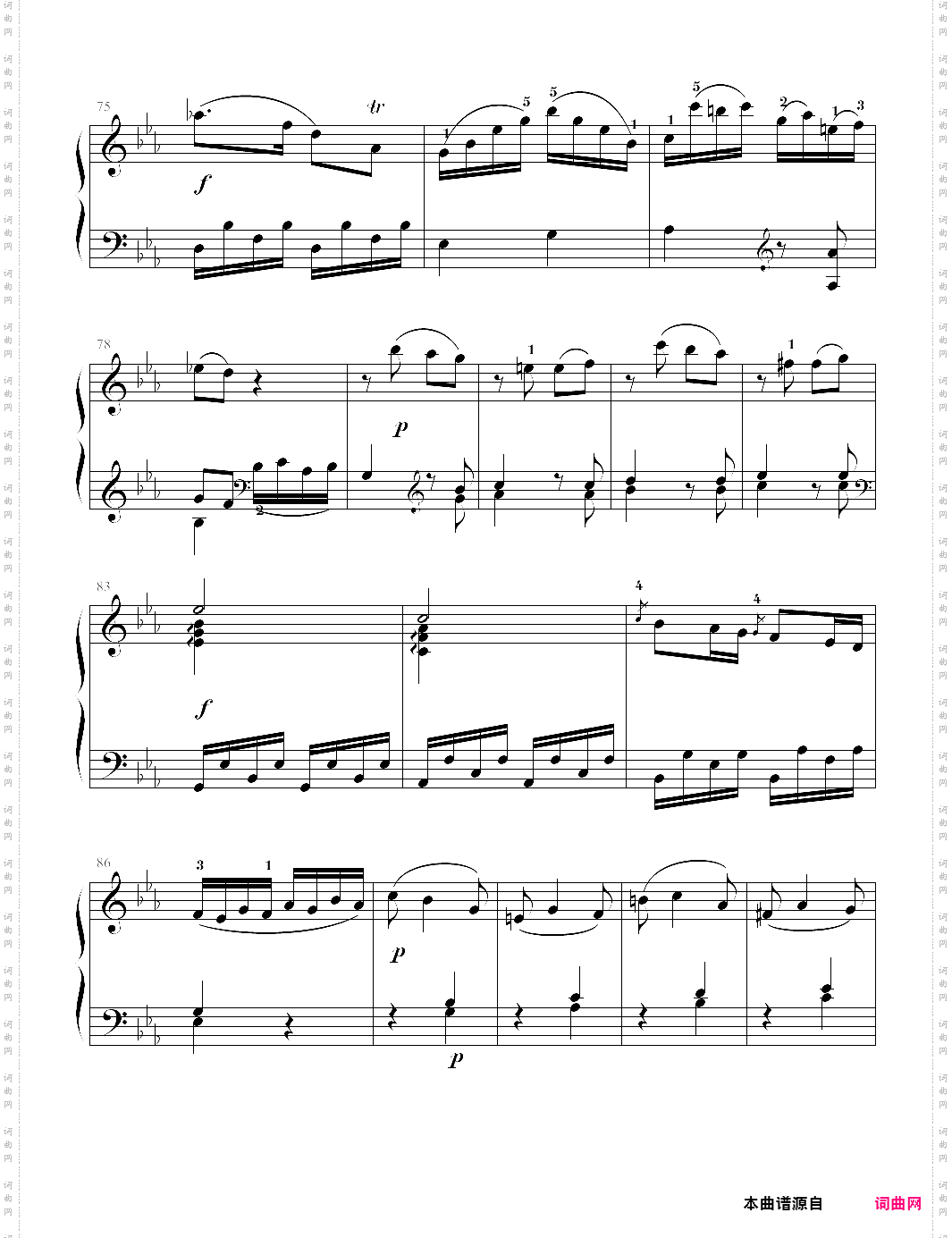 be大調奏鳴曲