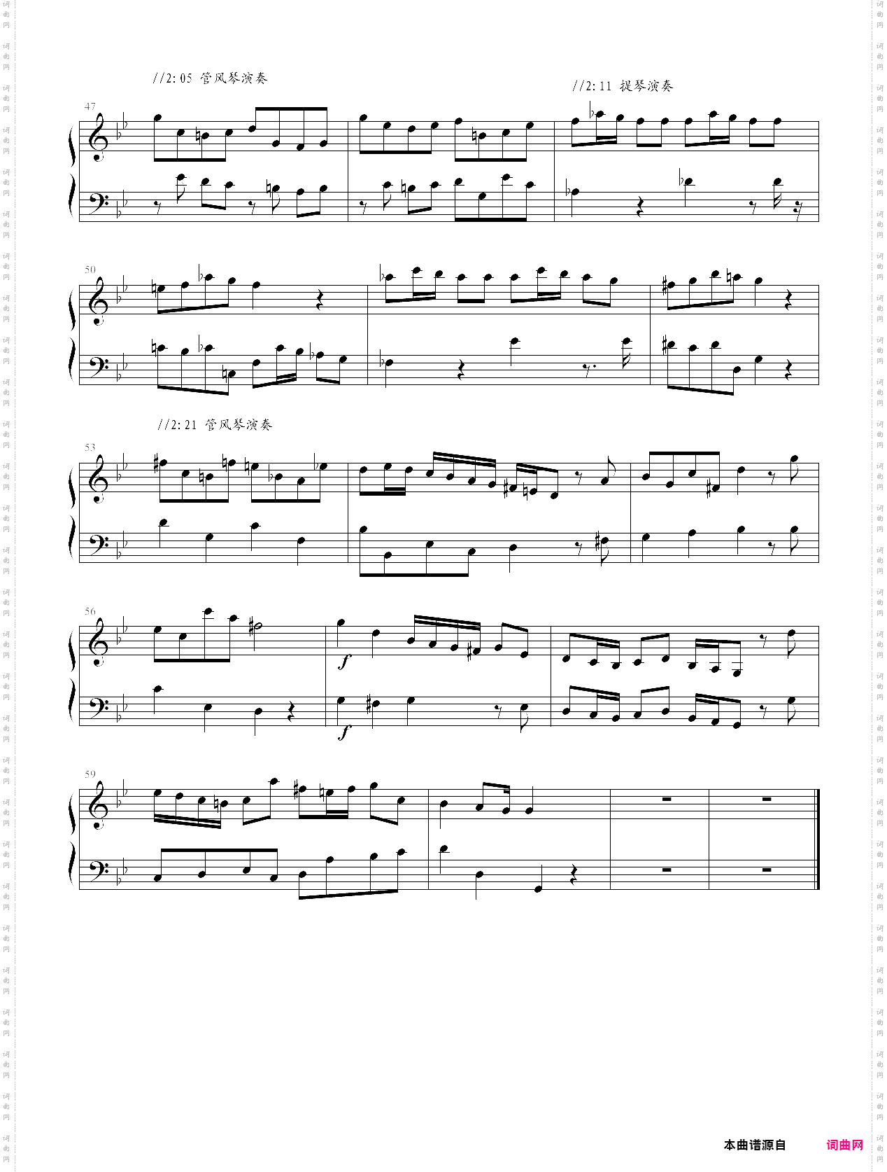 organ concerto no·11 in g minor,op·7 no·5_hwv 310 - allegro