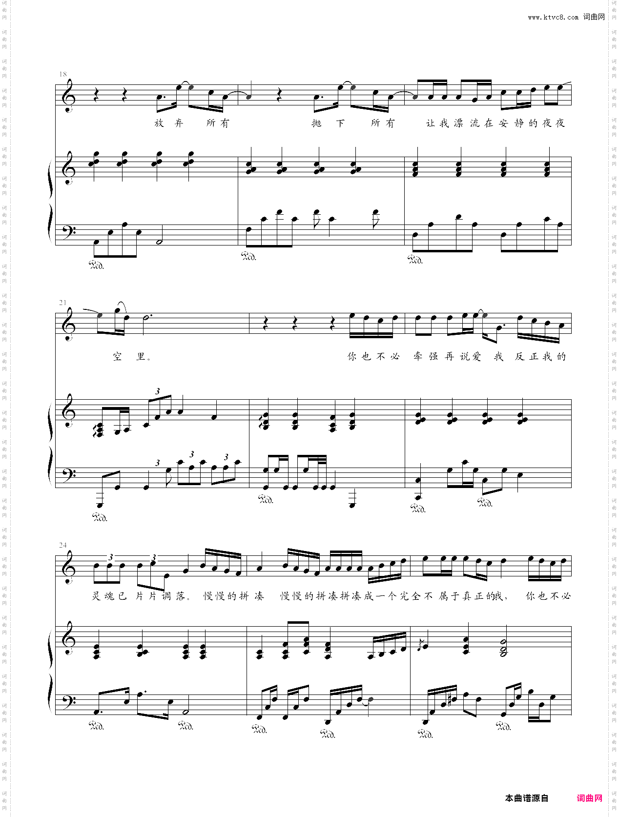 夜夜夜夜弹唱版