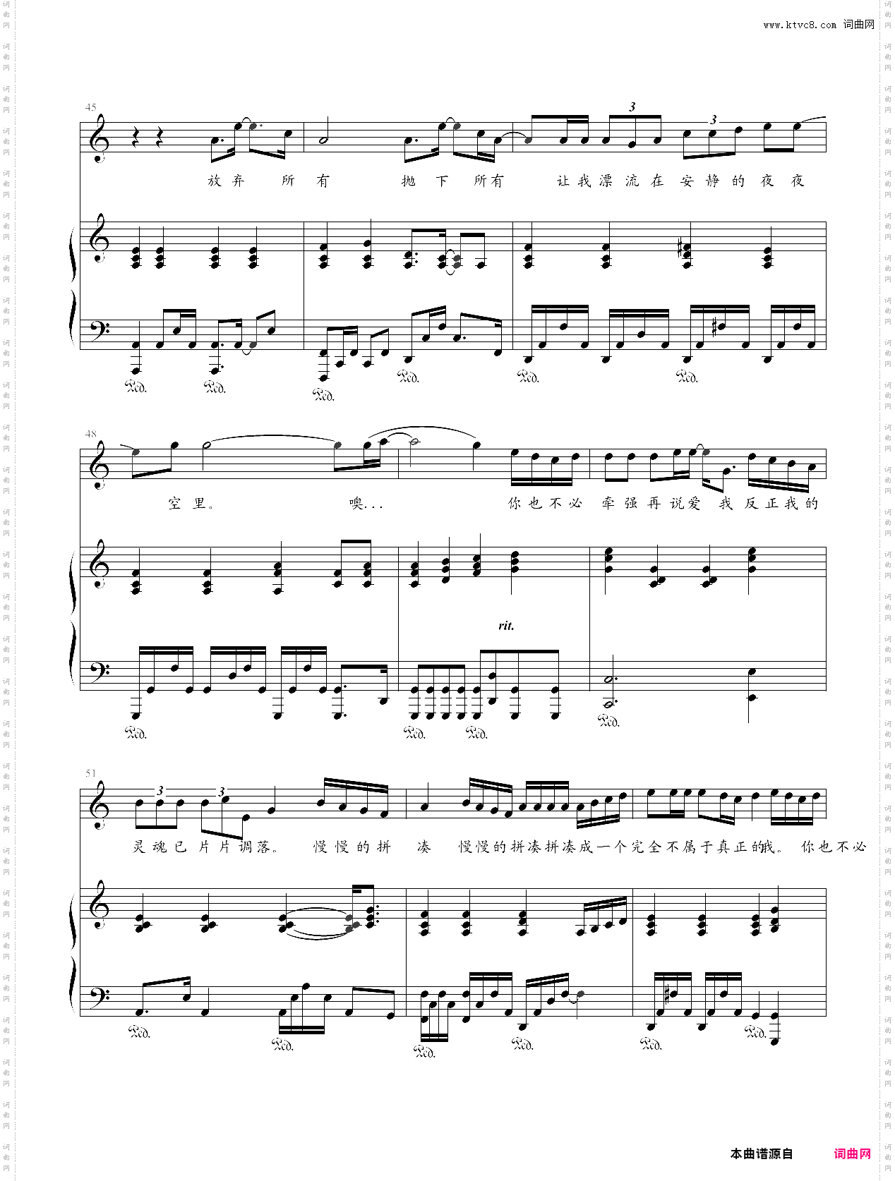 夜夜夜夜弹唱版