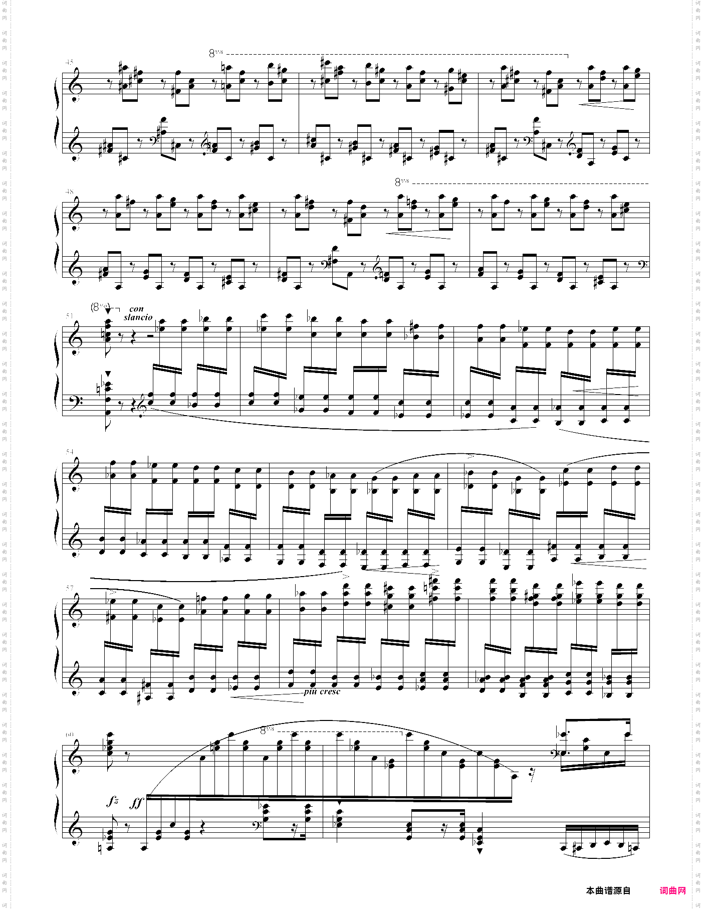 李斯特改编费加罗主题幻想曲