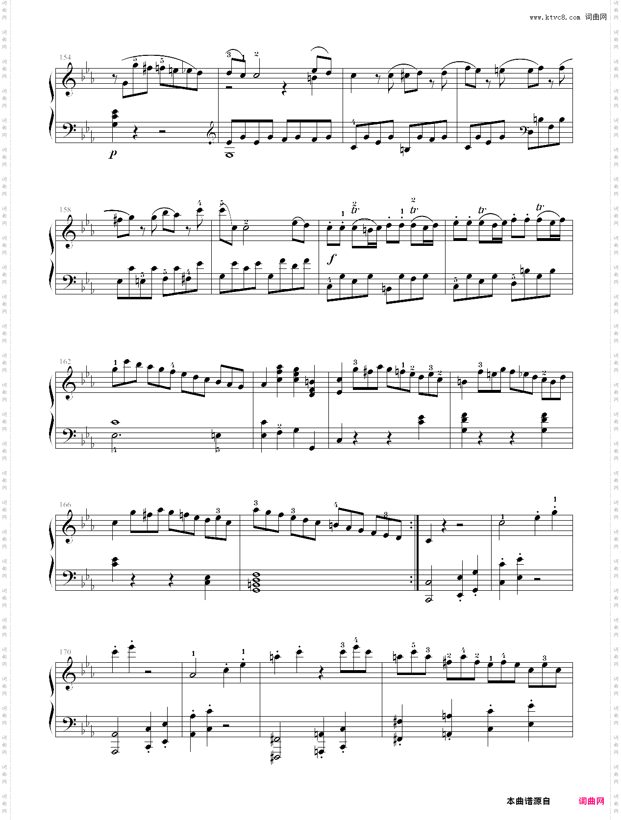 226·第八级自选曲目奏鸣曲no·457上-中国音乐学院钢琴考级全国通用教材第二套