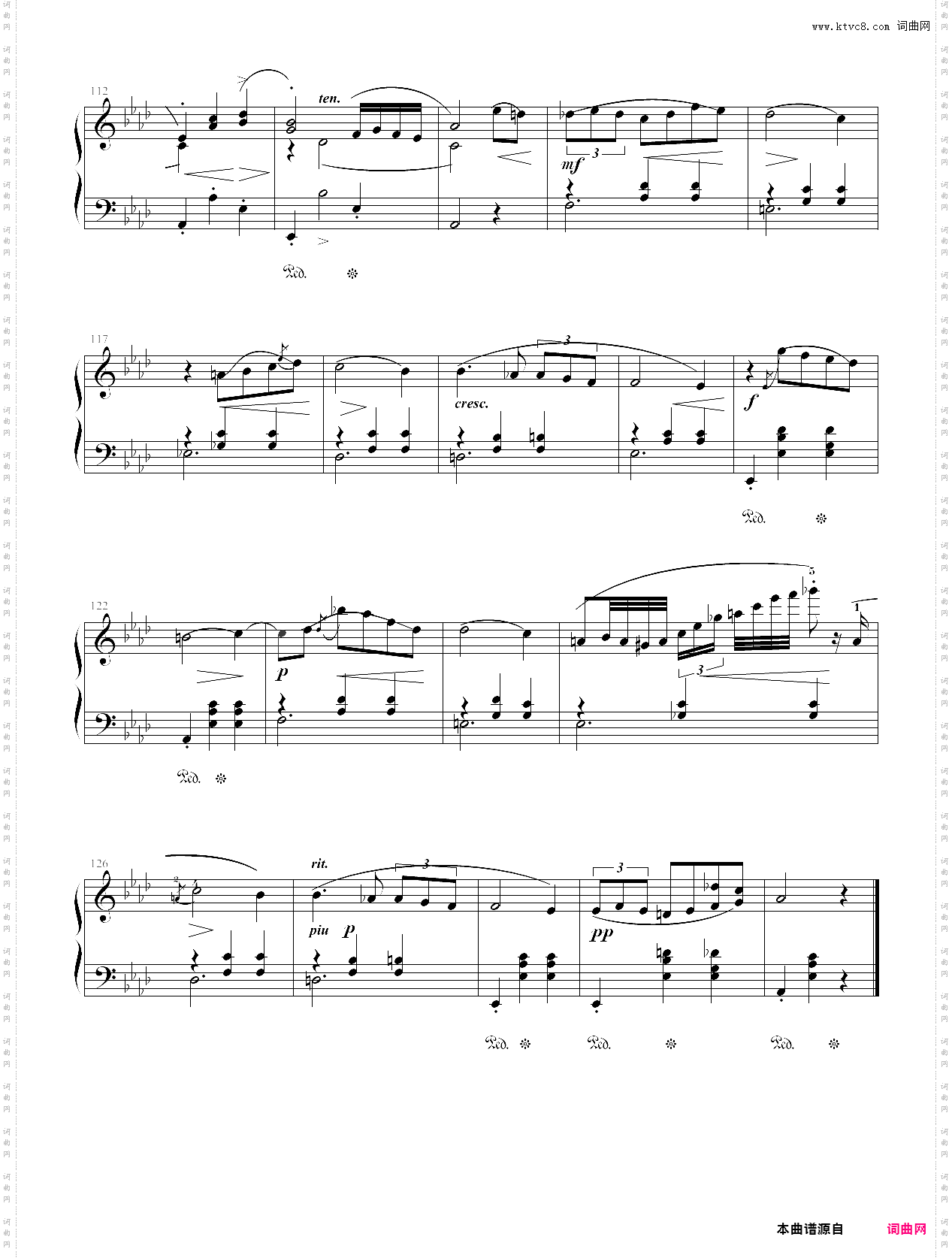 158·第七级规定曲目a组圆舞曲op·69_no·1-中国音乐学院钢琴考级全国通用教材第二套