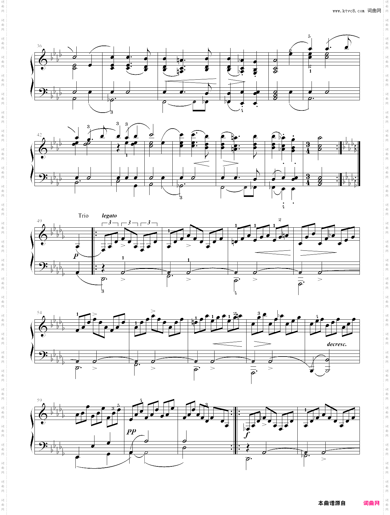 166·第七级自选曲目即兴曲op·142_no·02-中国音乐学院钢琴考级全国通用教材第二套