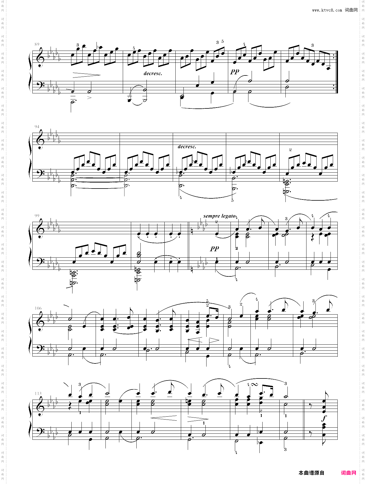 166·第七级自选曲目即兴曲op·142_no·02-中国音乐学院钢琴考级全国通用教材第二套