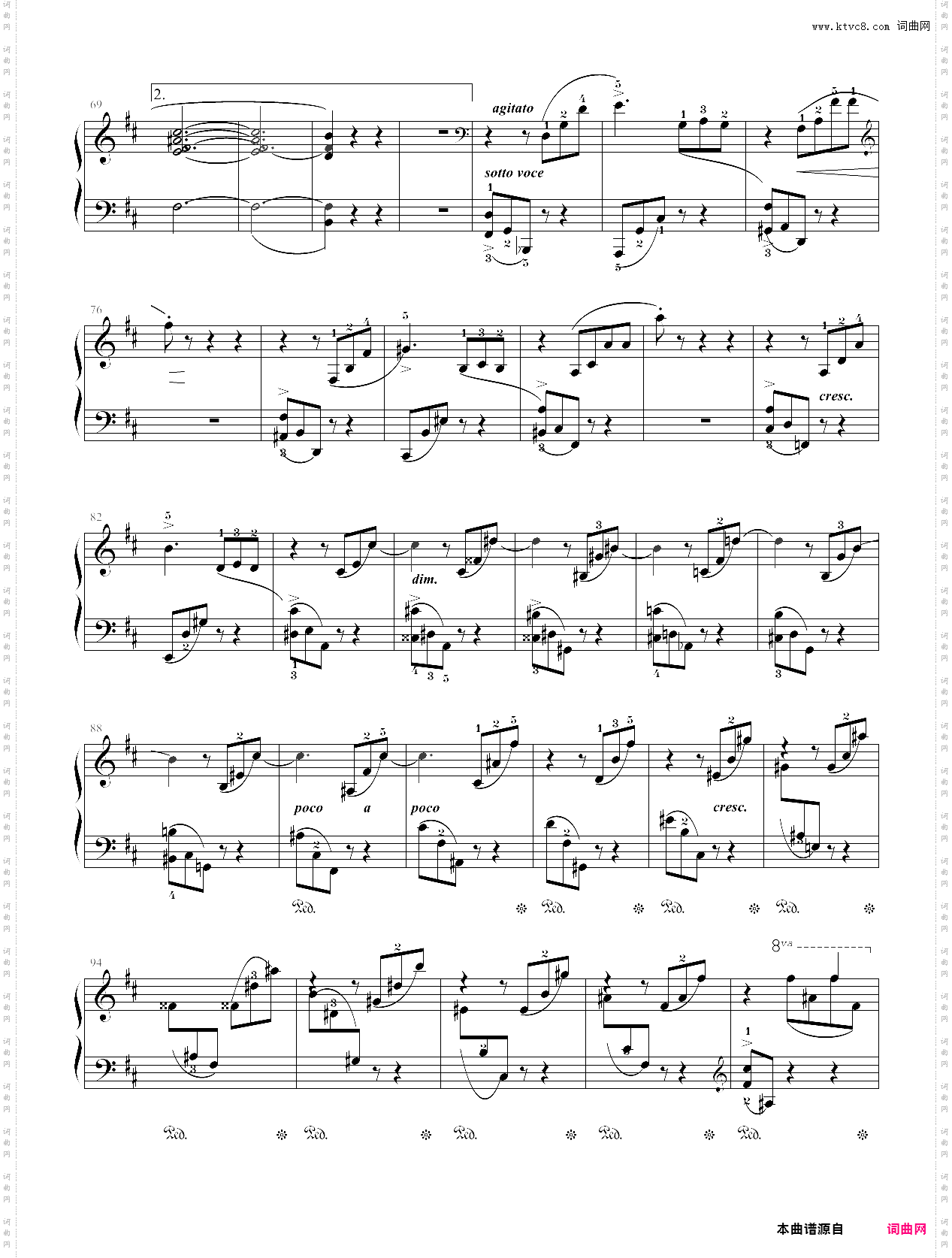 279·第十级中外名曲谐谑曲no·20上-中国音乐学院钢琴考级全国通用教材第二套