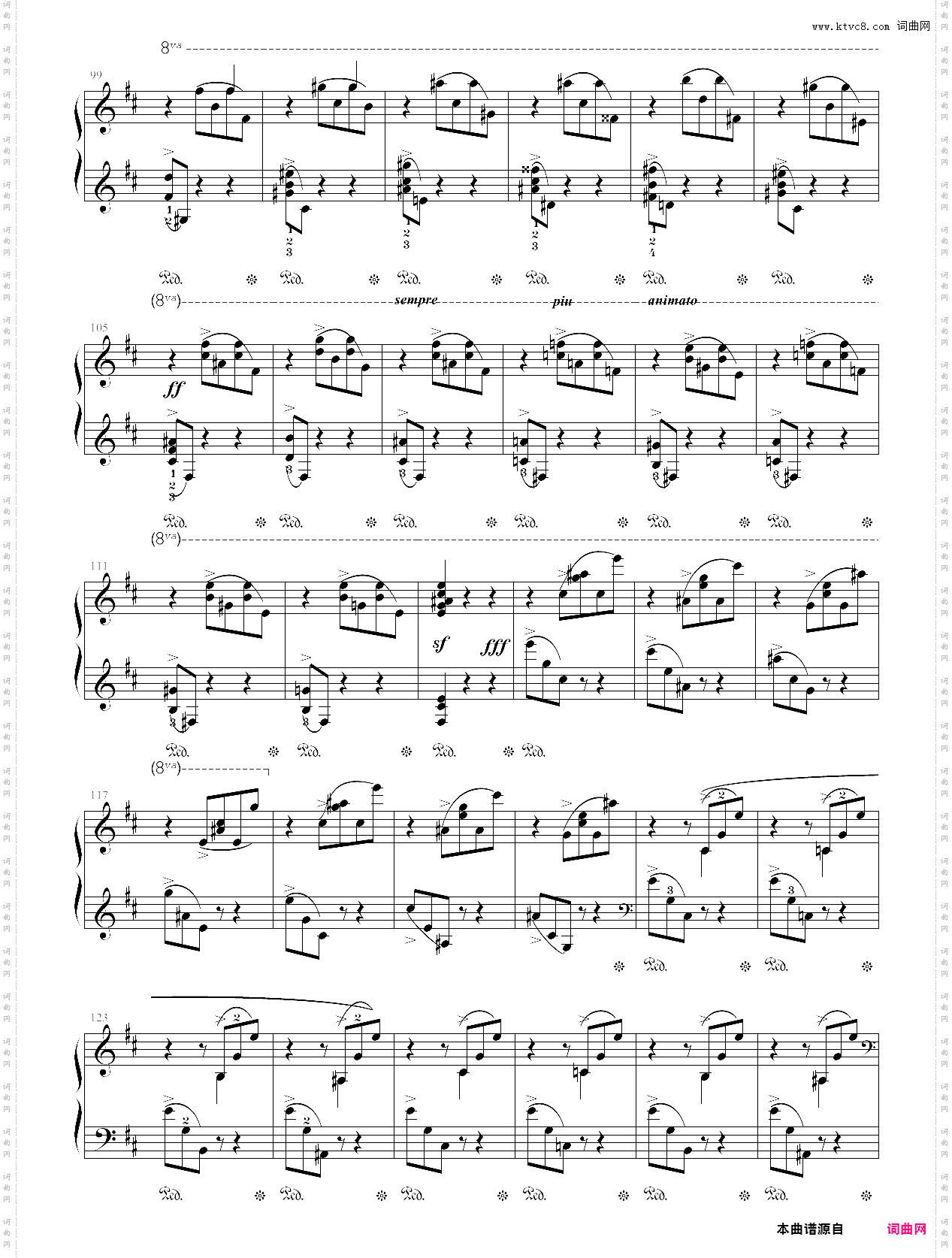 279·第十级中外名曲谐谑曲no·20上-中国音乐学院钢琴考级全国通用教材第二套