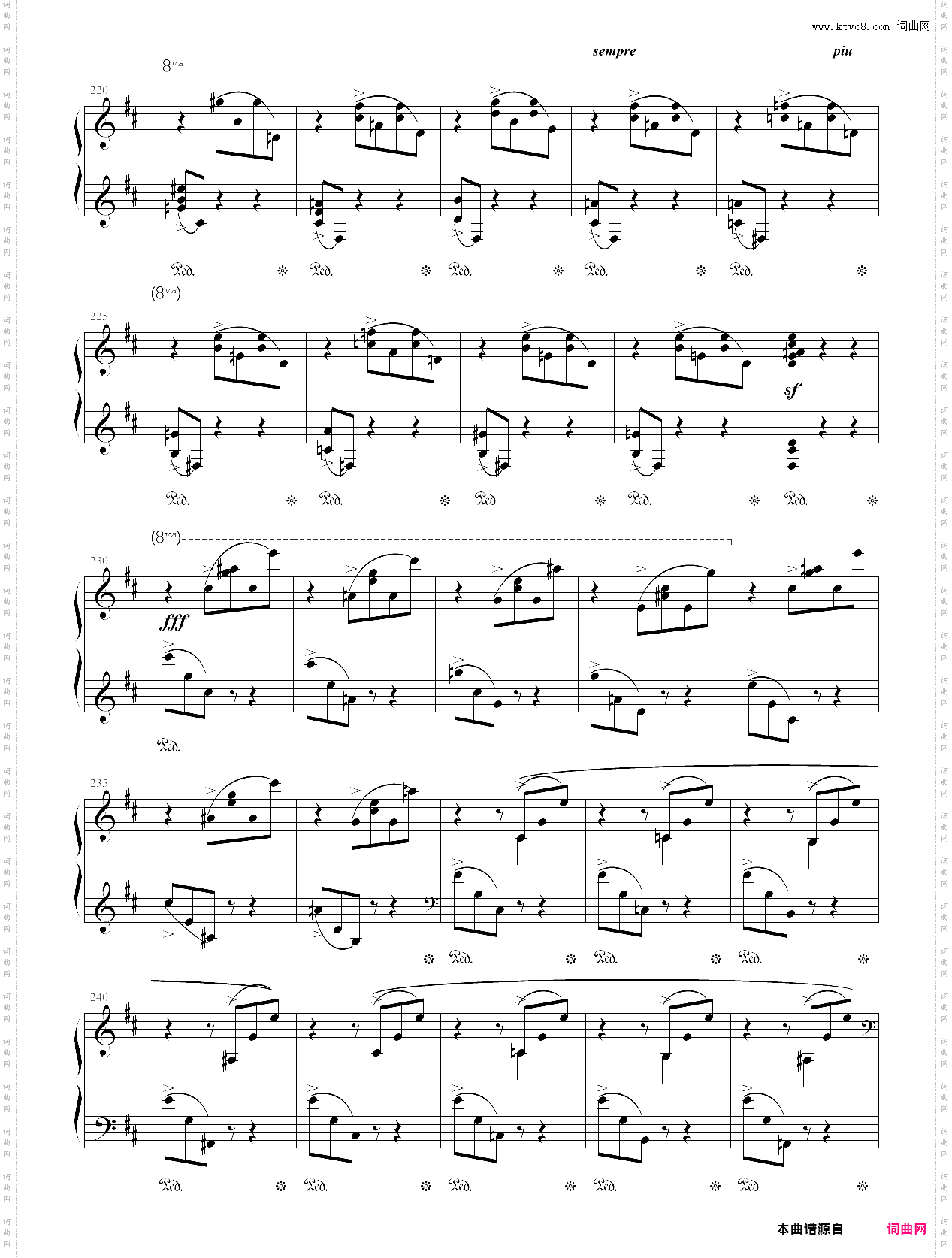 279·第十级中外名曲谐谑曲no·20上-中国音乐学院钢琴考级全国通用教材第二套