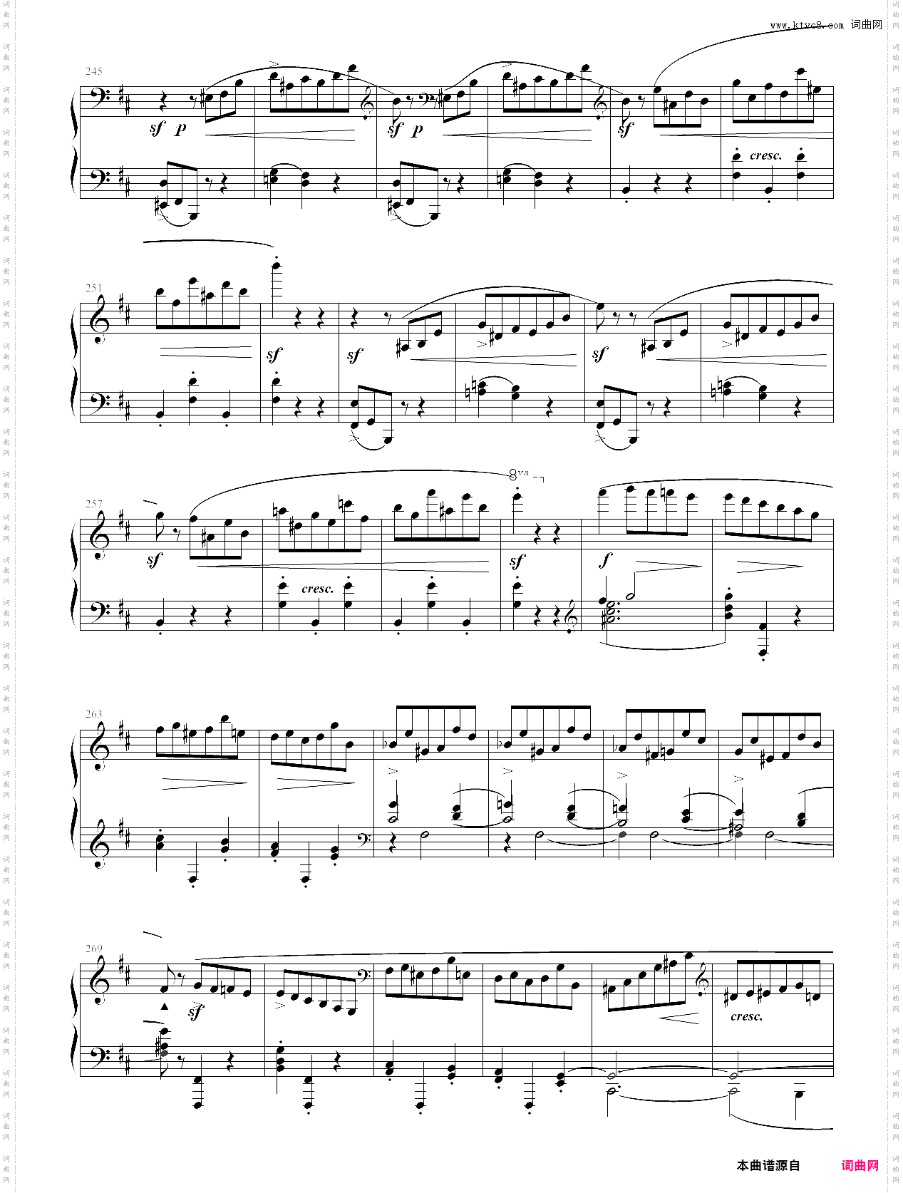 279·第十级中外名曲谐谑曲no·20上-中国音乐学院钢琴考级全国通用教材第二套