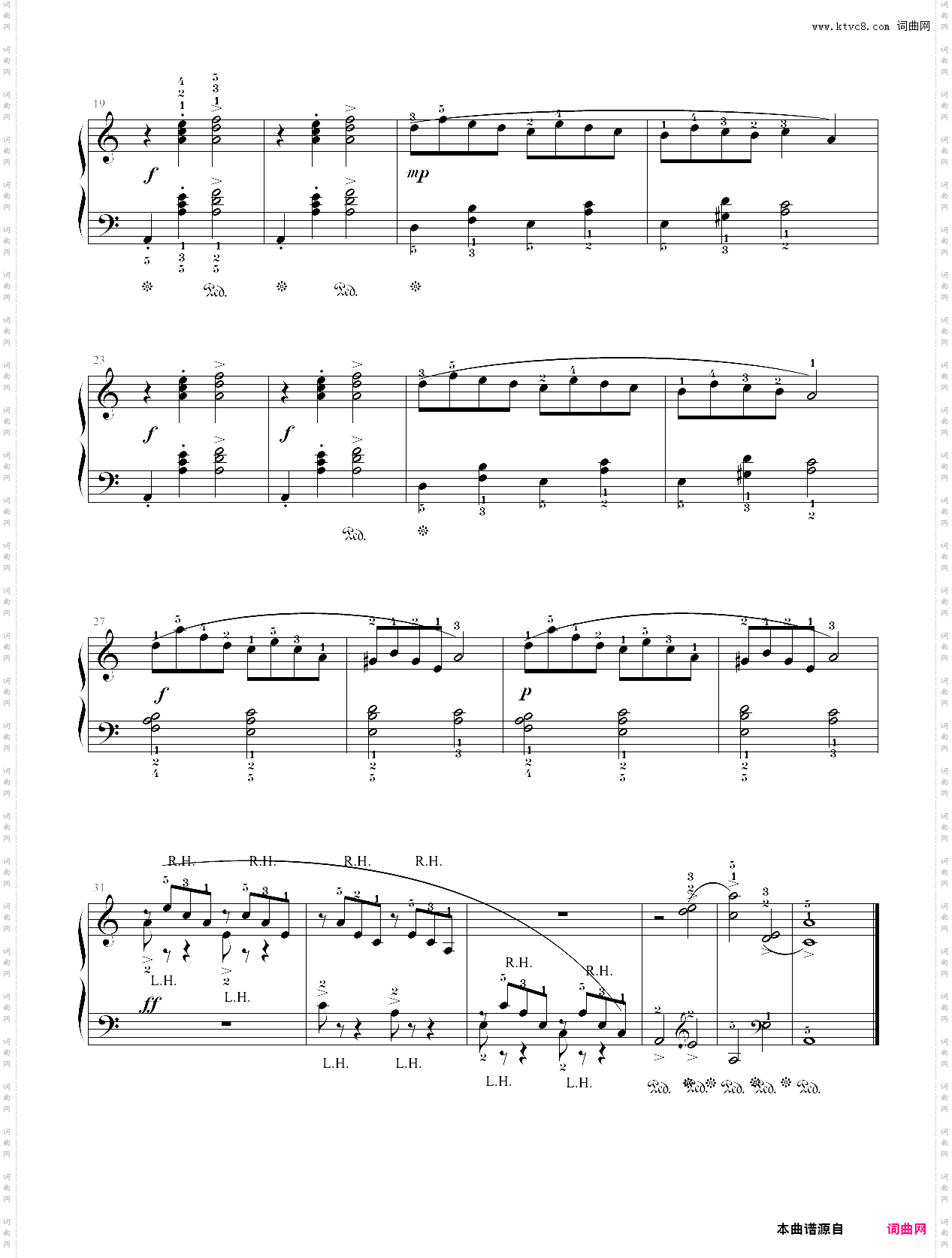 46·第二级自选曲目惊险的航行-中国音乐学院钢琴考级全国通用教材第二套