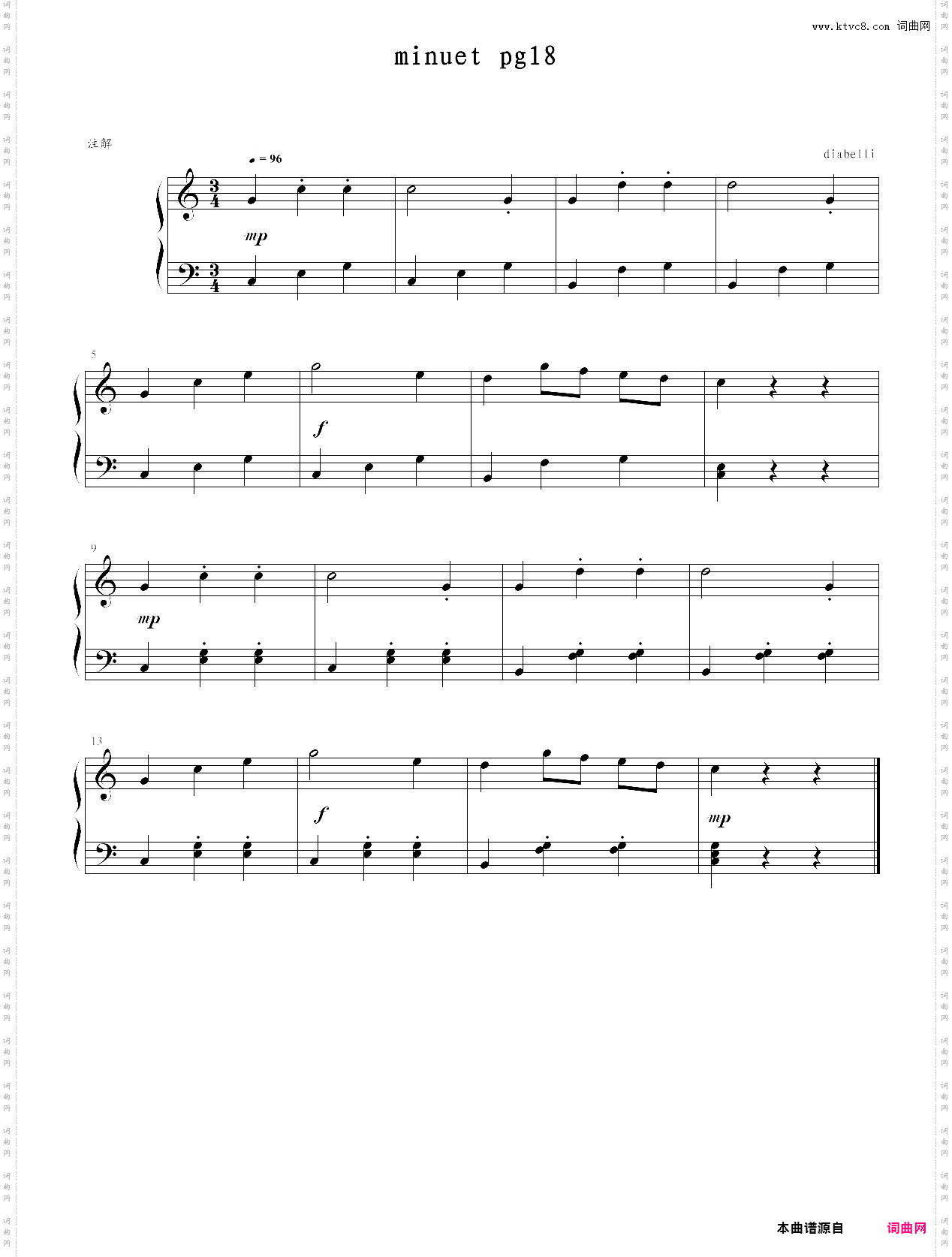 minuet pg18